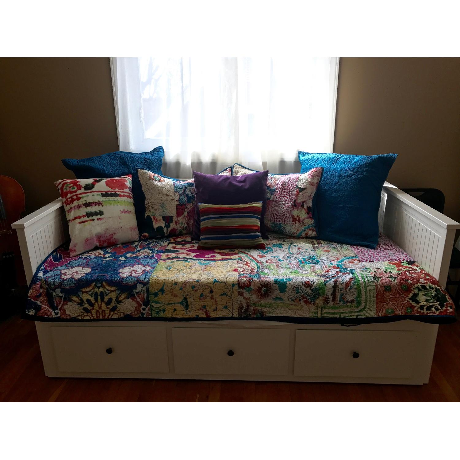 Ikea Hemnes Daybed w/ 3 Storage Drawers - image-1
