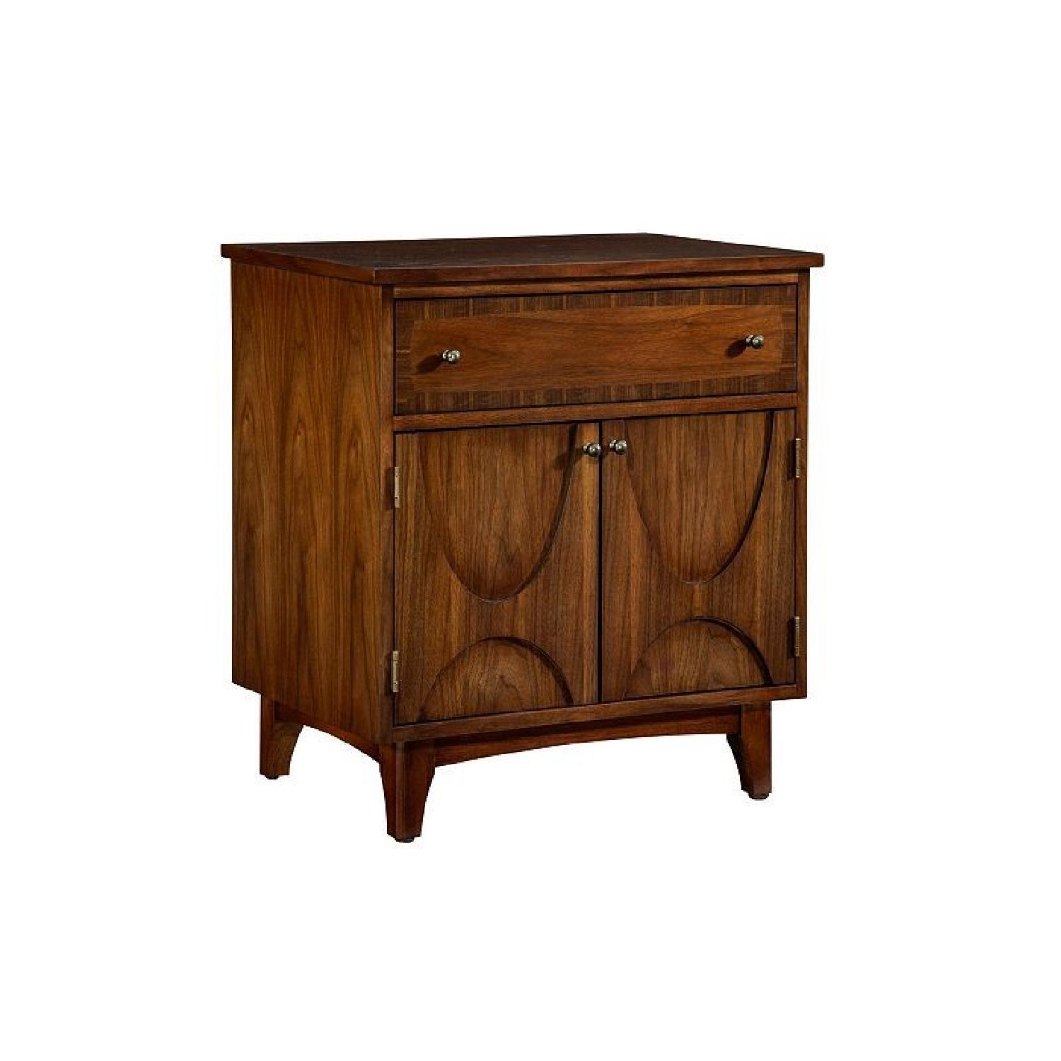 Broyhill Mardella Door Nightstand in Warm Cognac - image-0