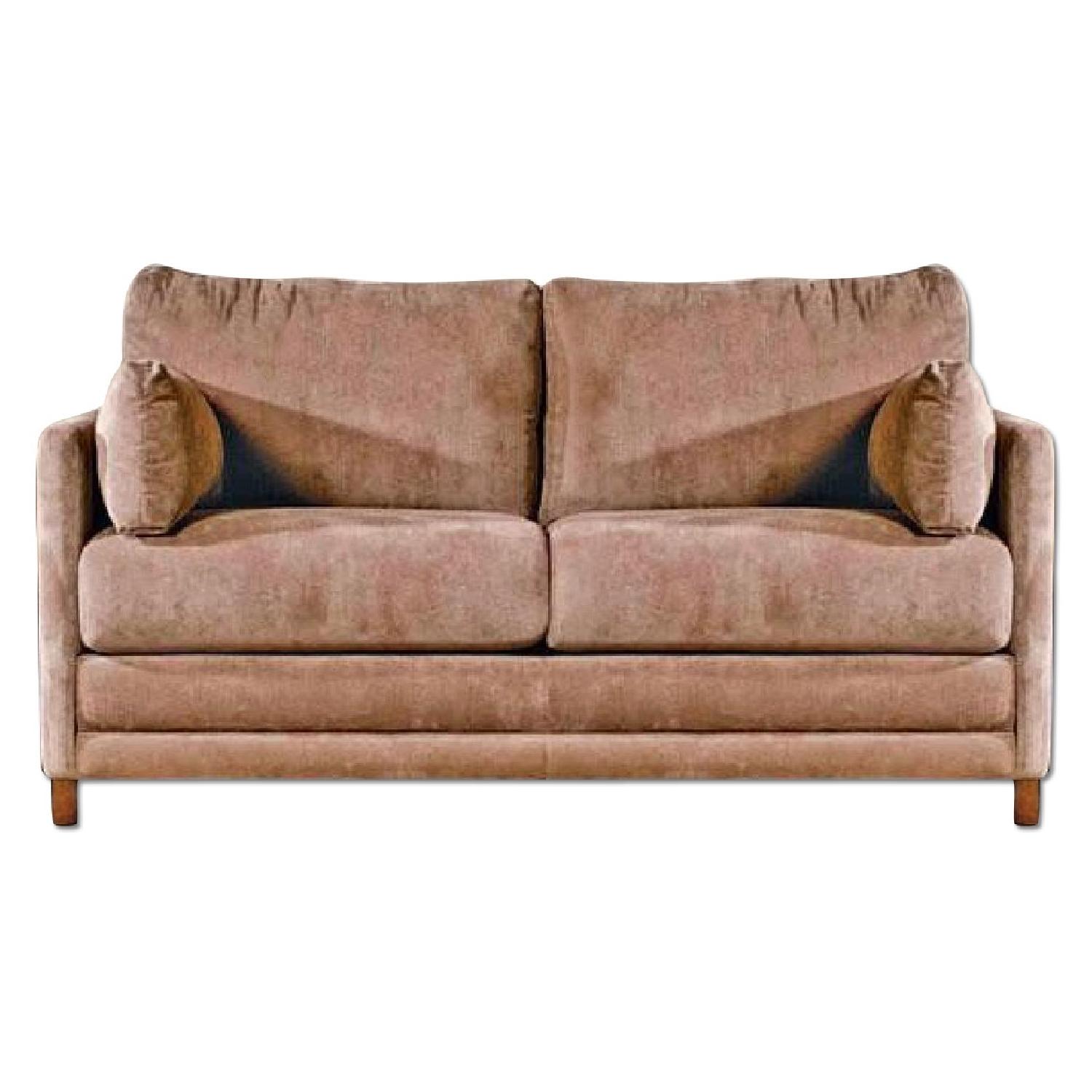 Jennifer Convertibles Corduroy FullSized PullOut Sofa AptDeco