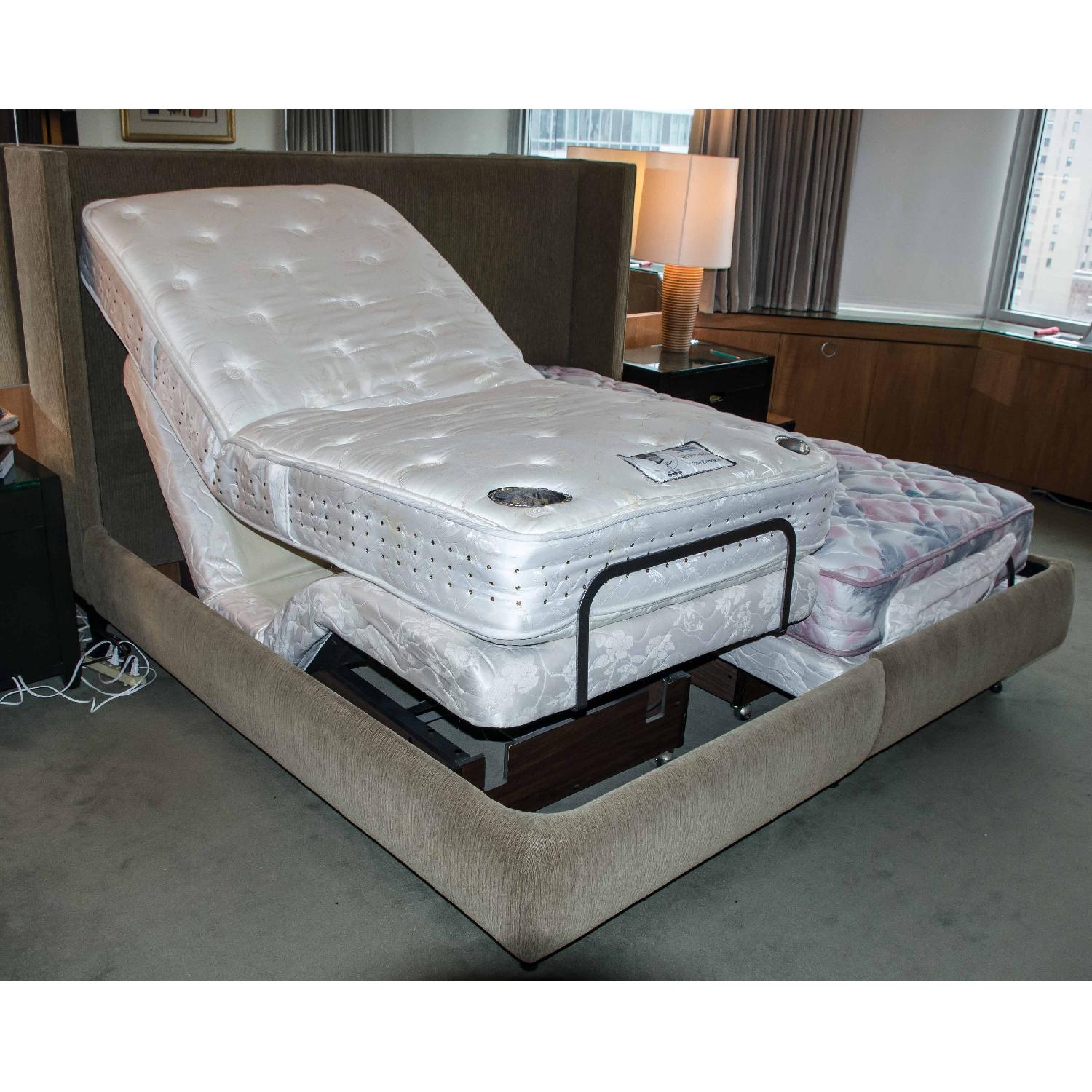 Joann'e Bed and Back Electric Adjustable Twin Size Beds with Remote