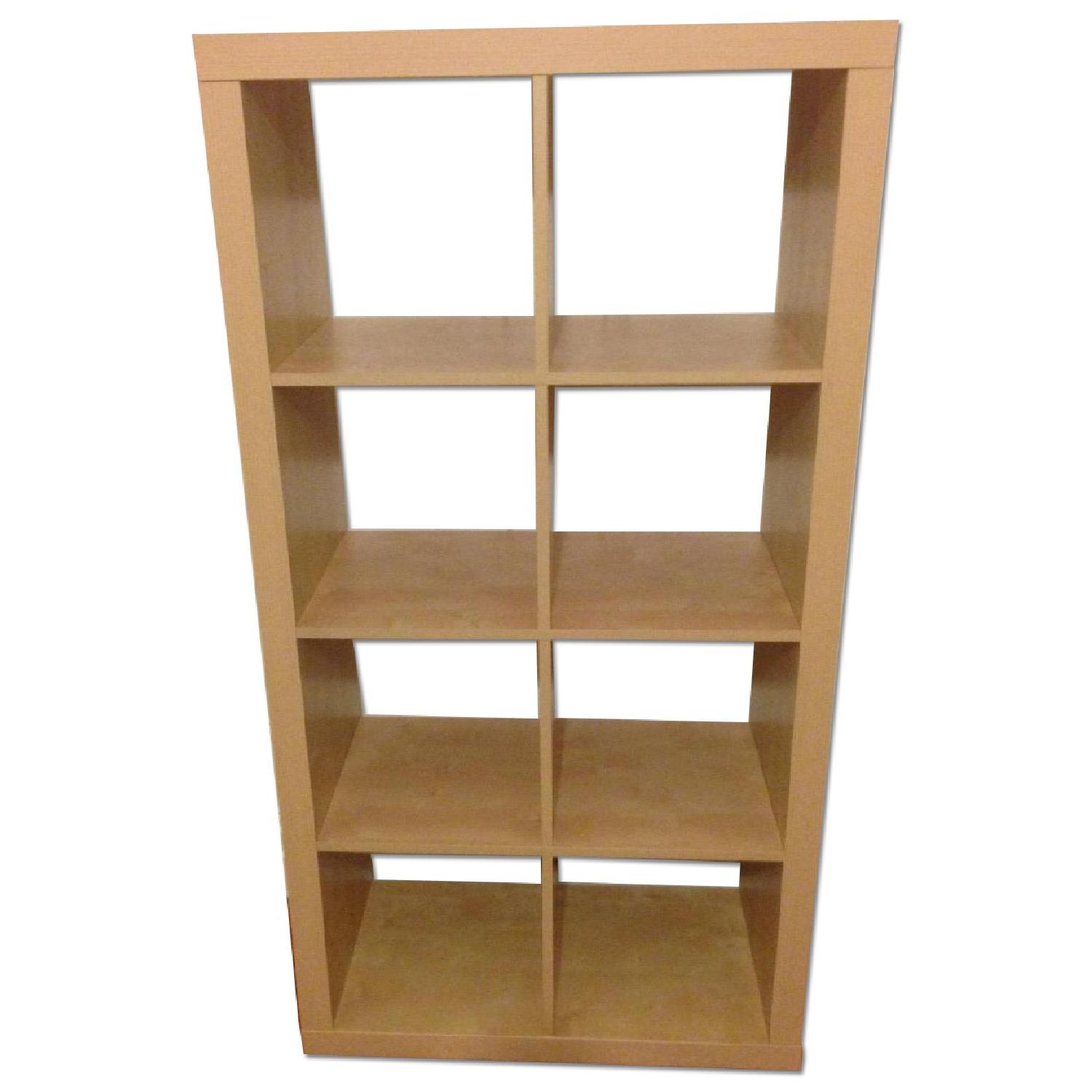 Ikea Kallax Birch Shelving Unit/Bookcase AptDeco