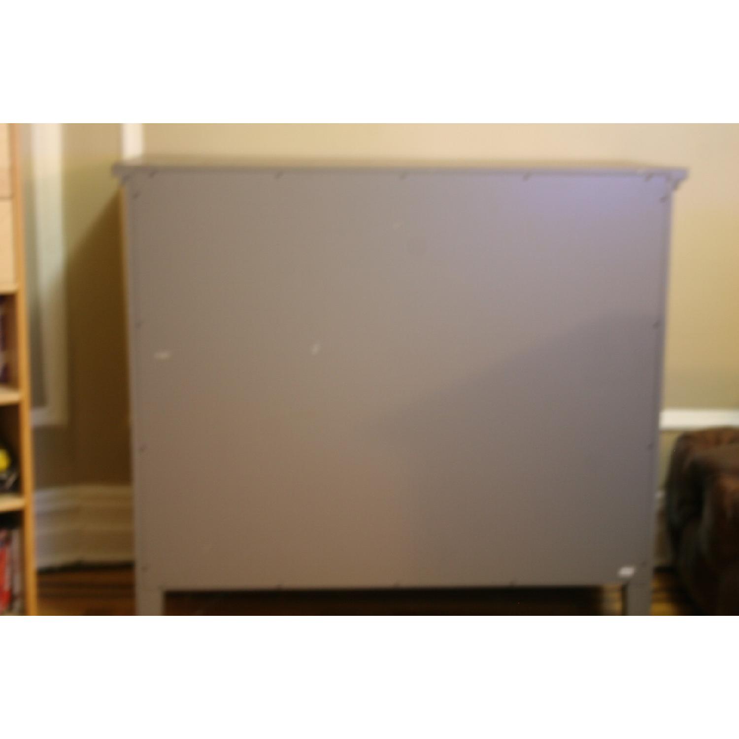 Crate & Barrel Grey 2 Piece Sideboard Cabinet - image-12