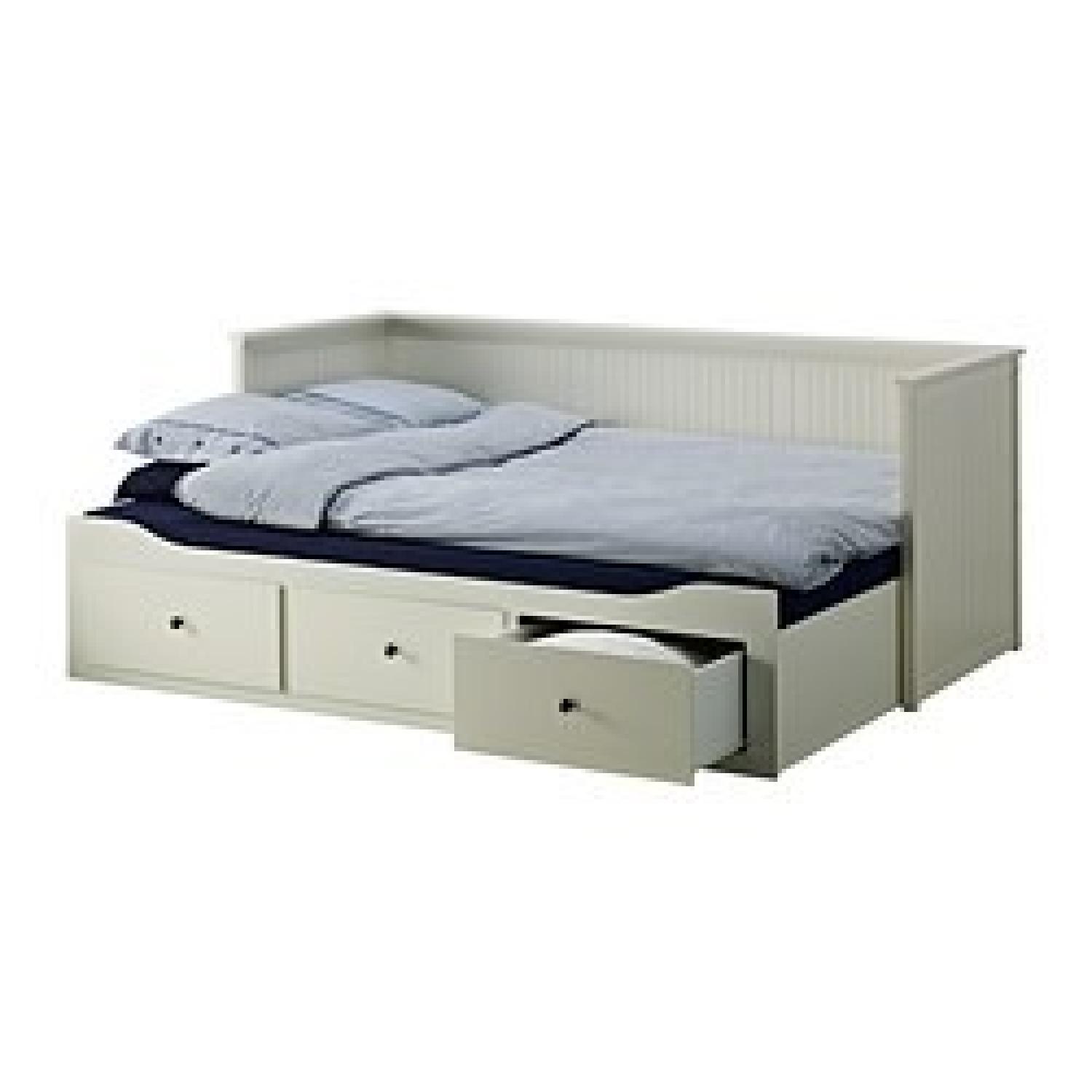 Ikea Hemnes Twin/Full Daybed Frame - image-0
