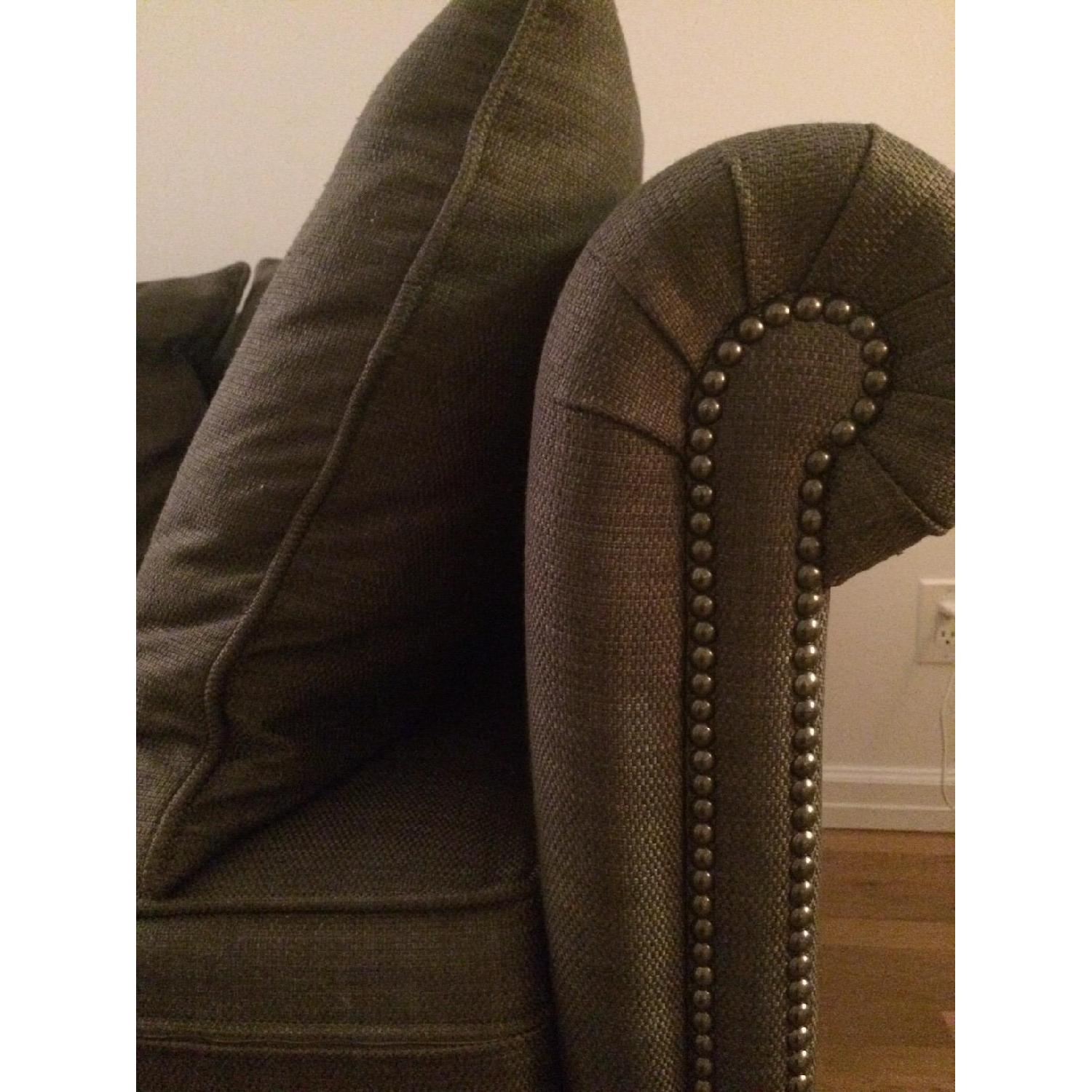 Crate & Barrel Detailed Tailor Sofa - image-2