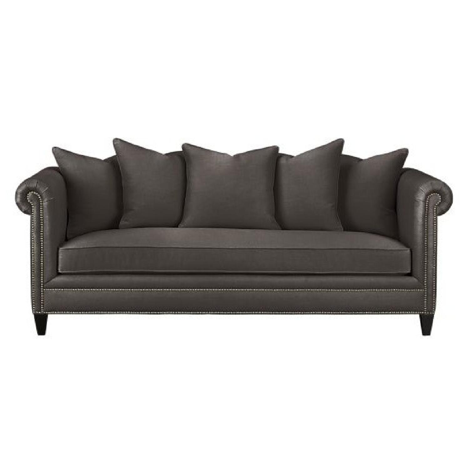 Crate & Barrel Detailed Tailor Sofa