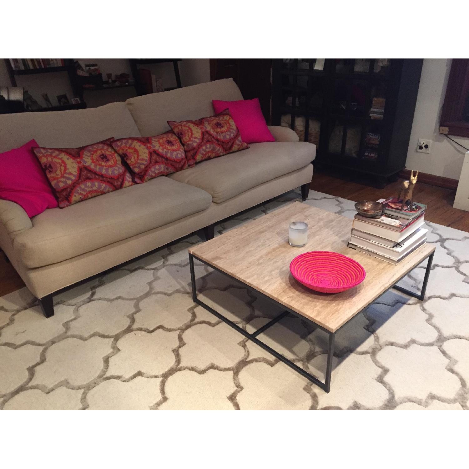 West Elm Granite Coffee Table - image-4