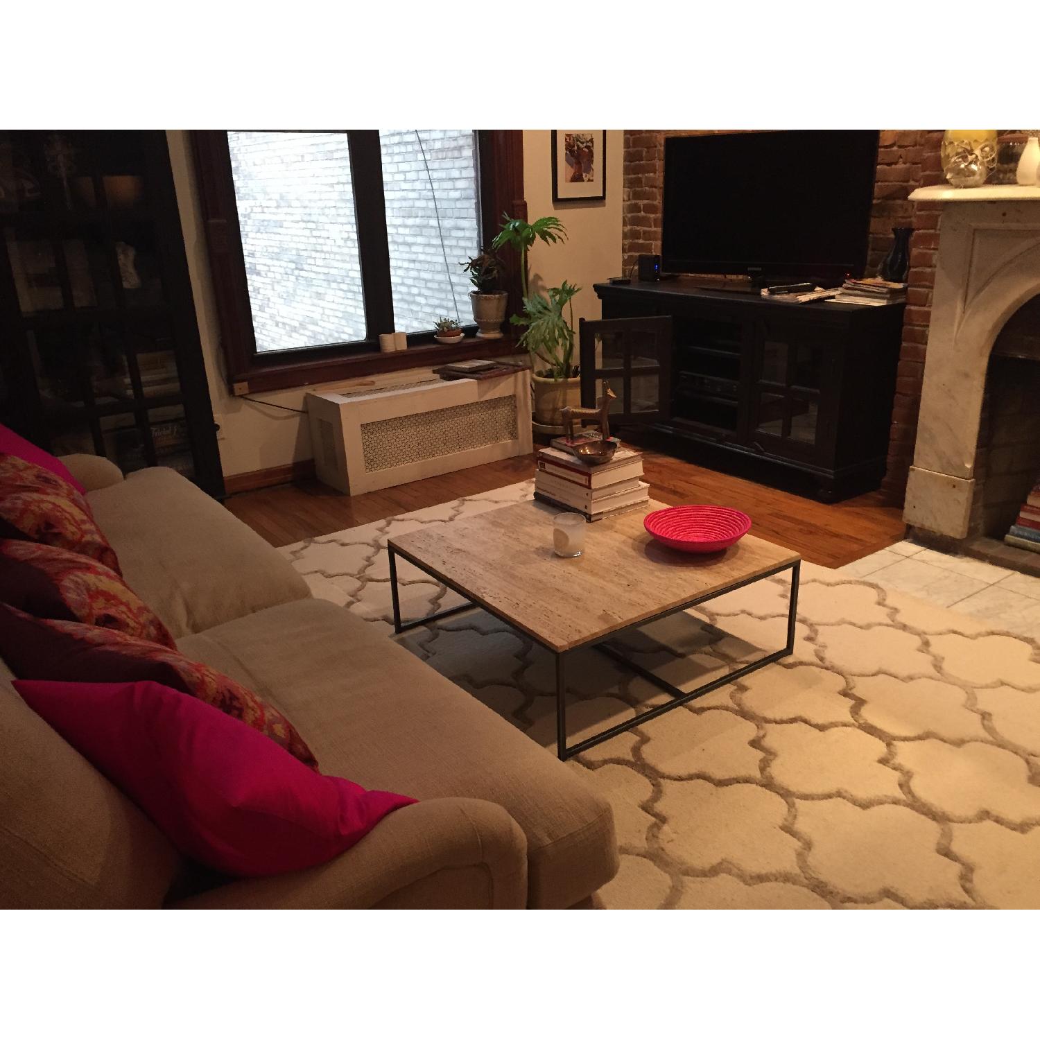 West Elm Granite Coffee Table - image-5