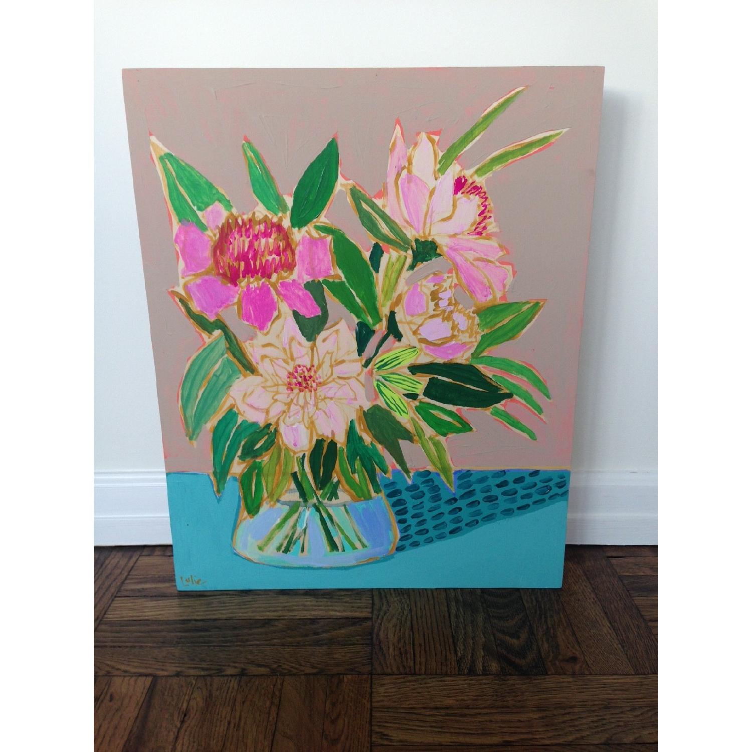 Lulie Wallace's Painting - Flowers for Libby - image-1