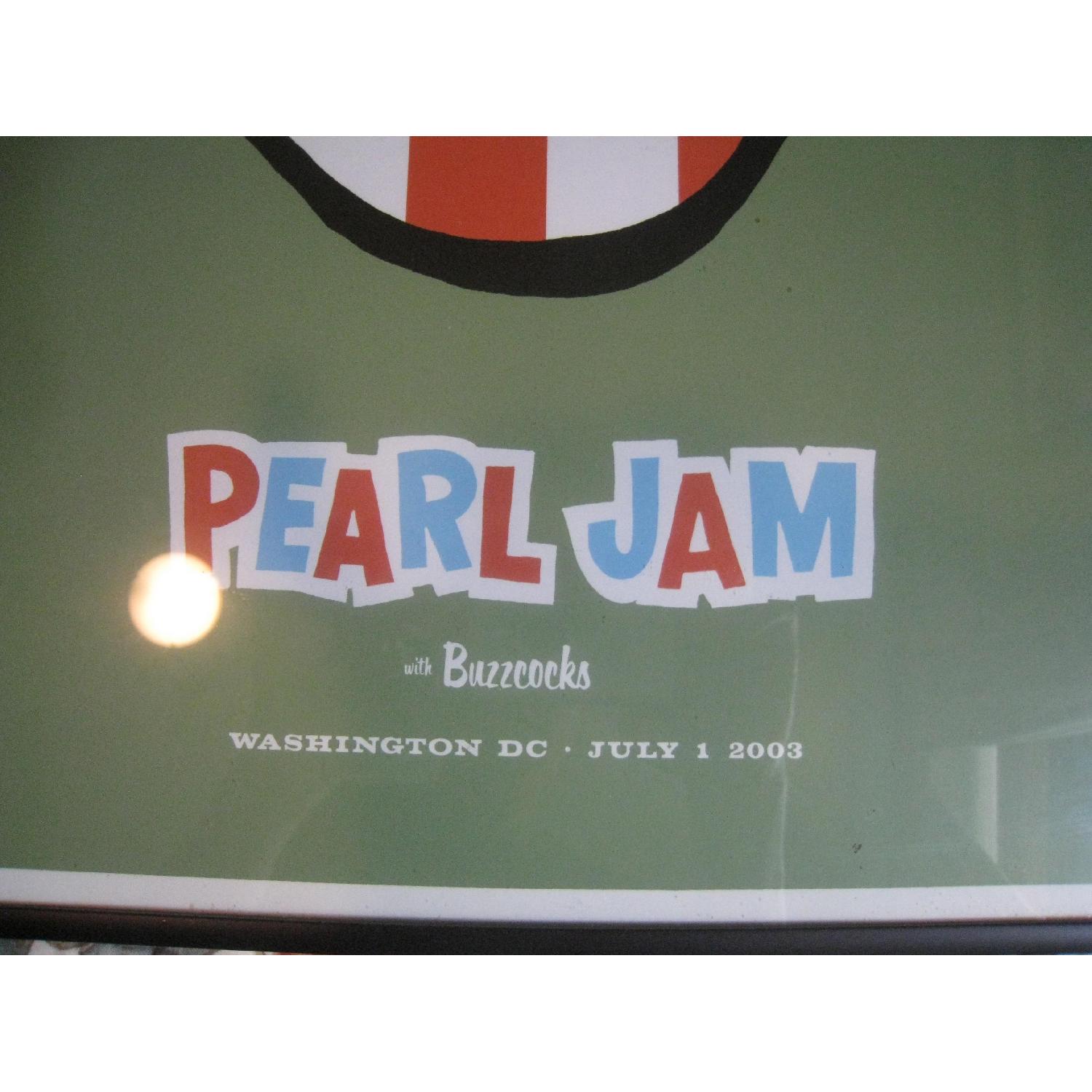 Vintage Framed Pearl Jam Poster by Ames - image-2