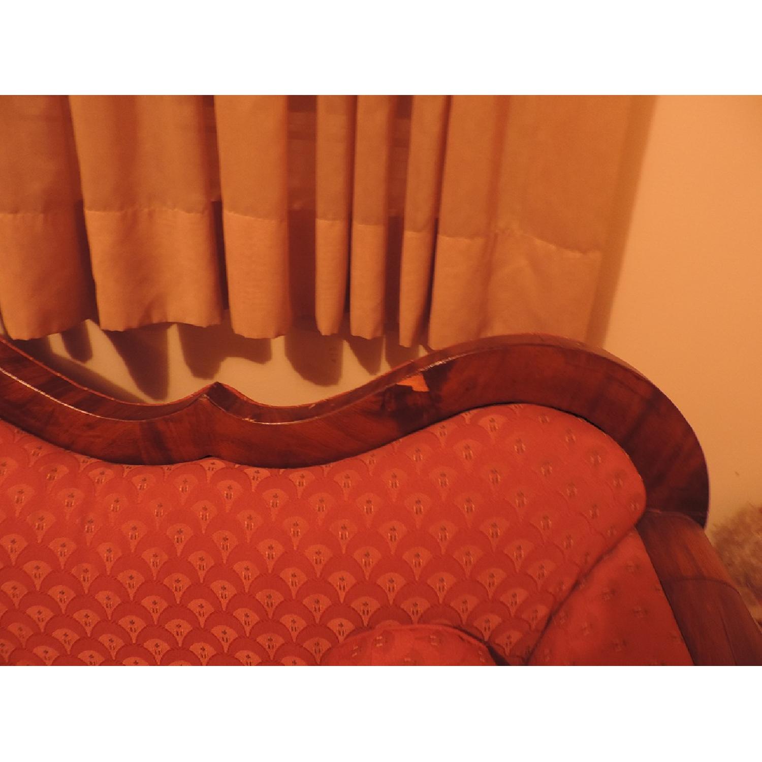 Antique Art Deco Sofa on Wheels - image-4