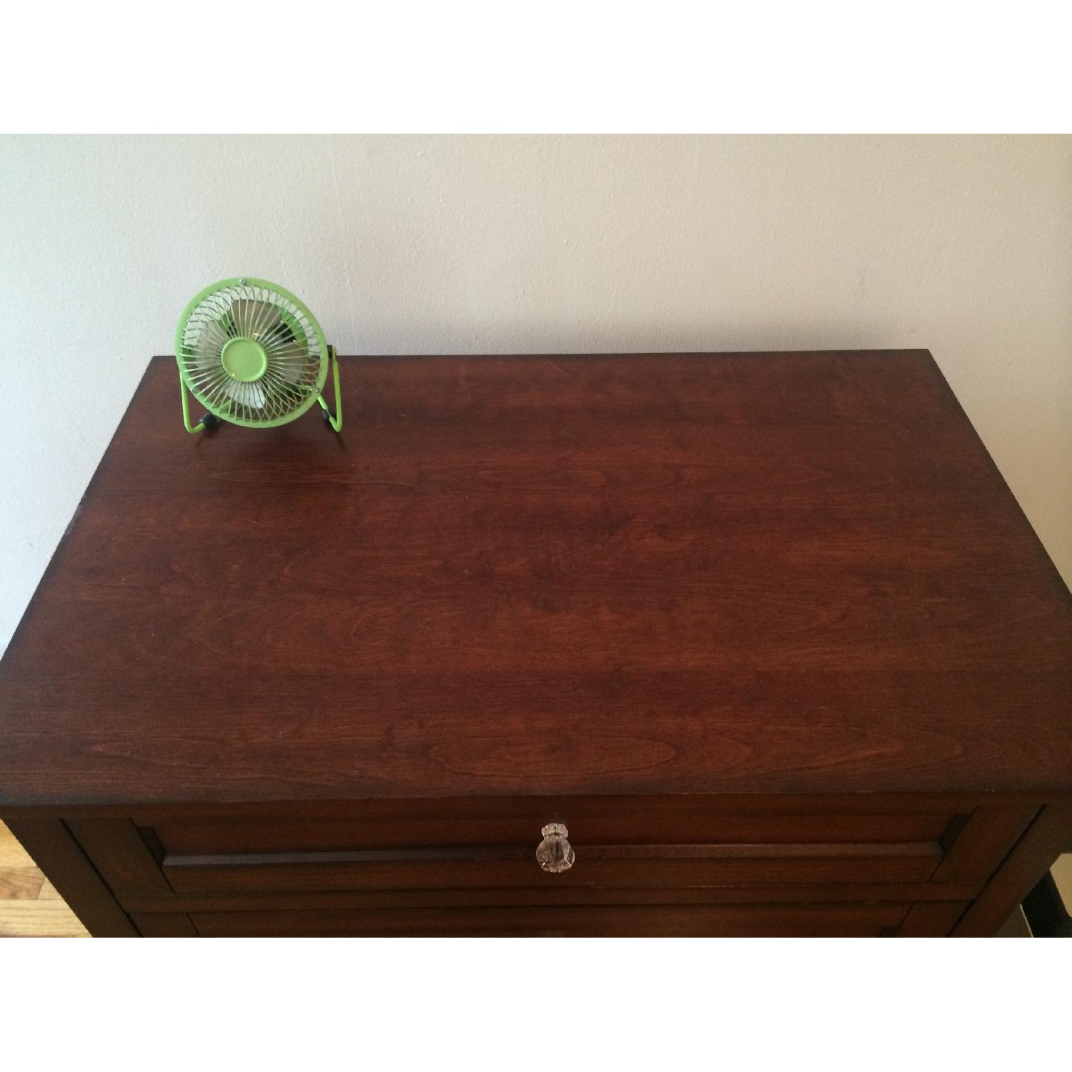 Pottery Barn Mahogany Wood Storage Dresser - image-4