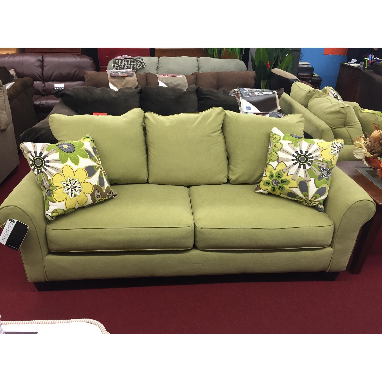 Ashley's Sofa in Green Color - image-4
