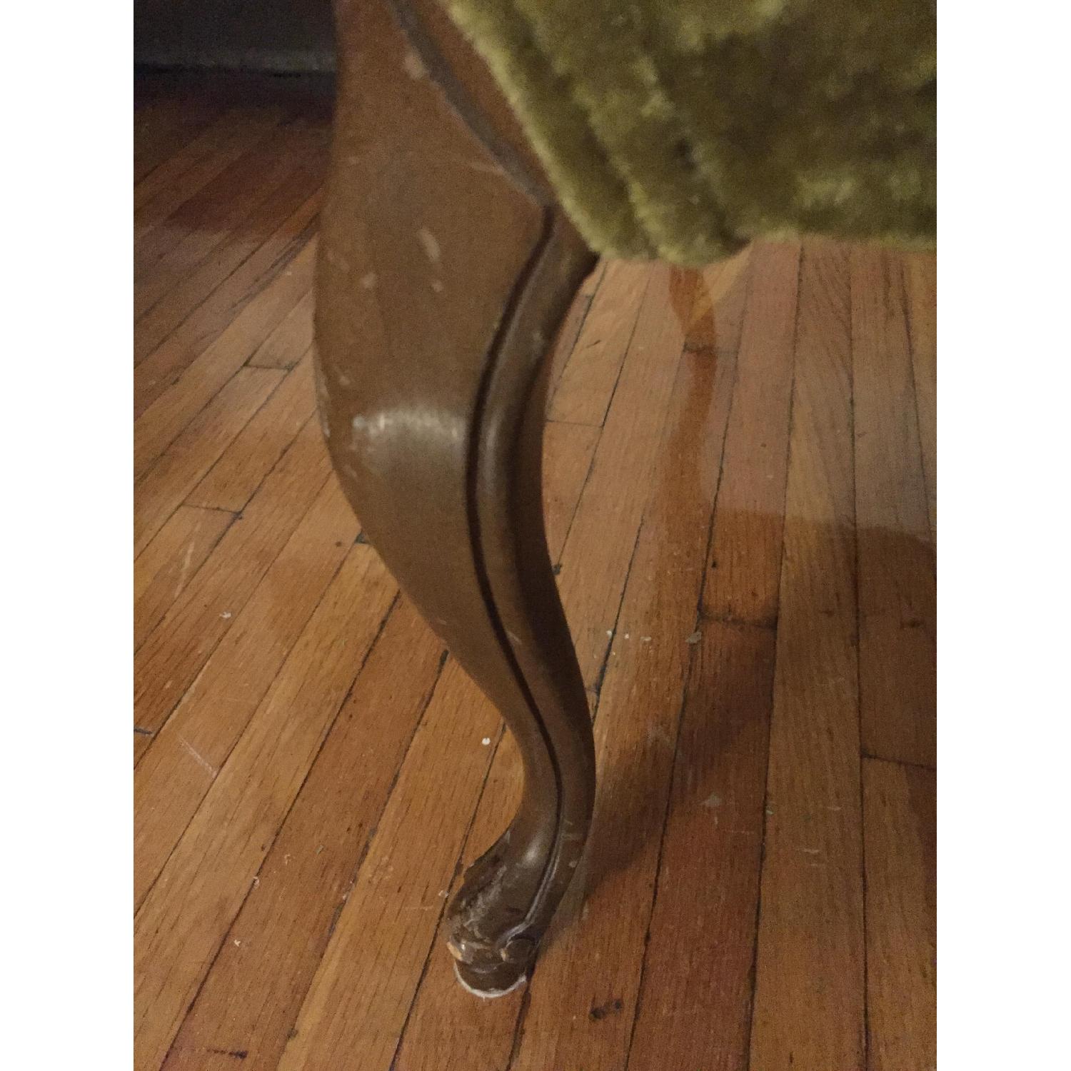 Fuzzy Green Chair - image-7