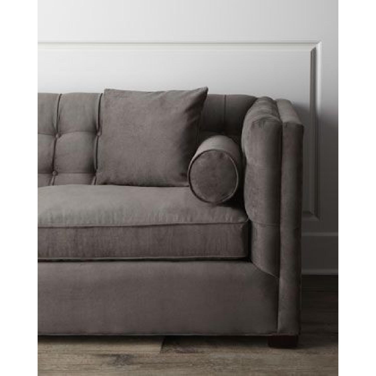 Horchow Neiman Marcus Dusk Tufted Sofa - Thumbnail 2