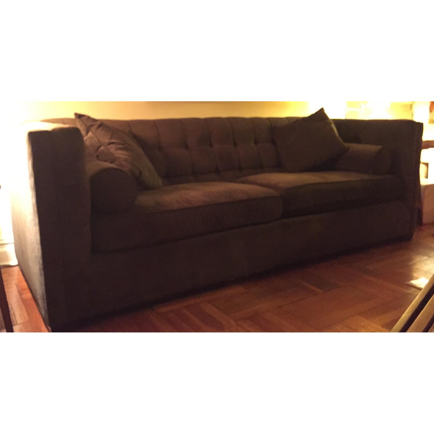 Horchow Neiman Marcus Dusk Tufted Sofa - image-4