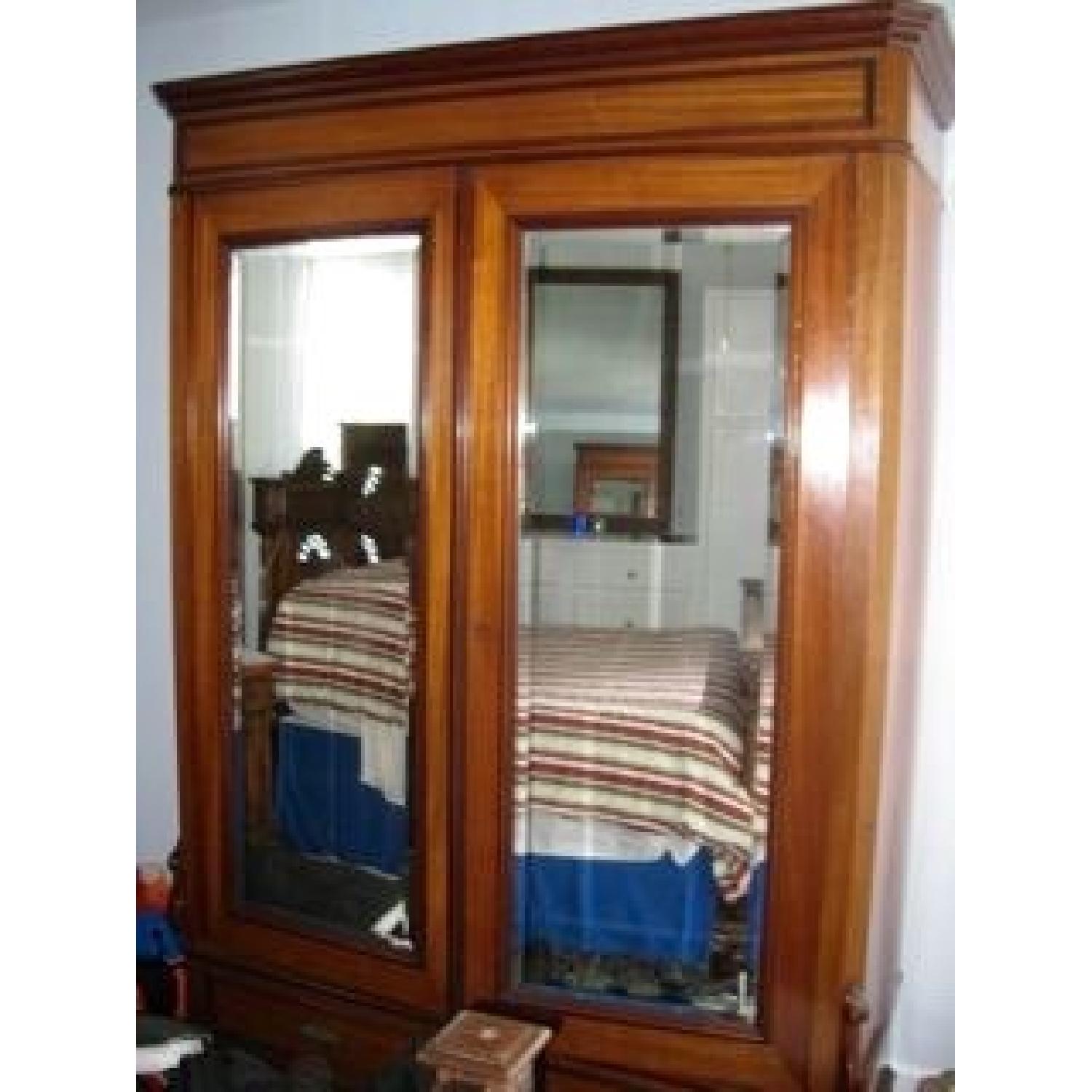 Antique French Louis-Philippe Armoire - image-1