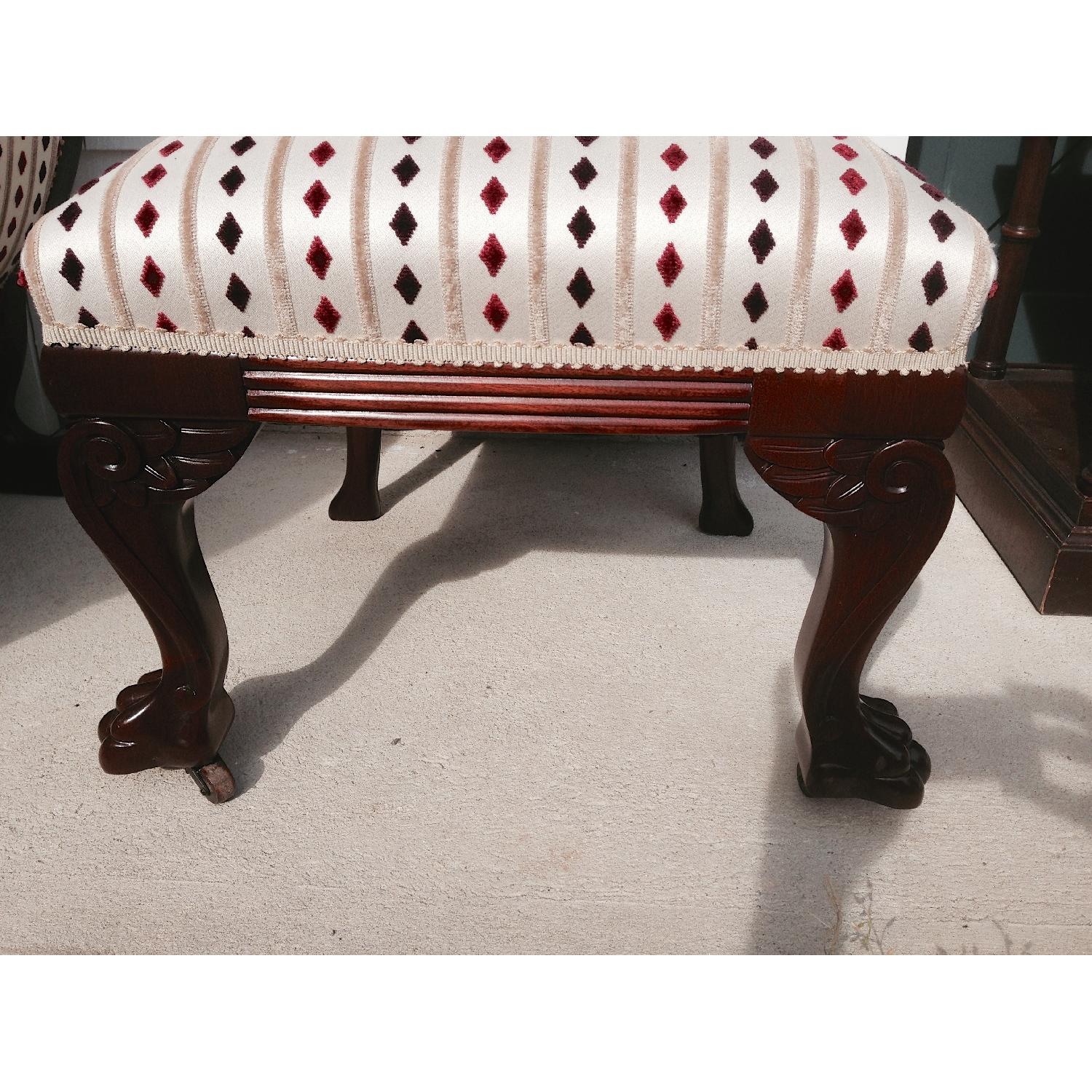 Empire Antique Mahogany American Love Seat + Armchair + Side Chair - image-10