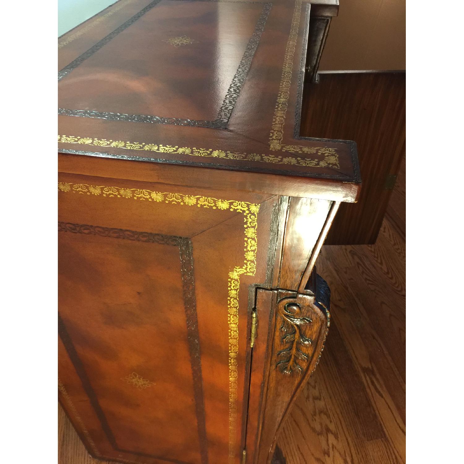 Maitland Smith Hand Made Sold Wood Multi Functional Piece - image-5