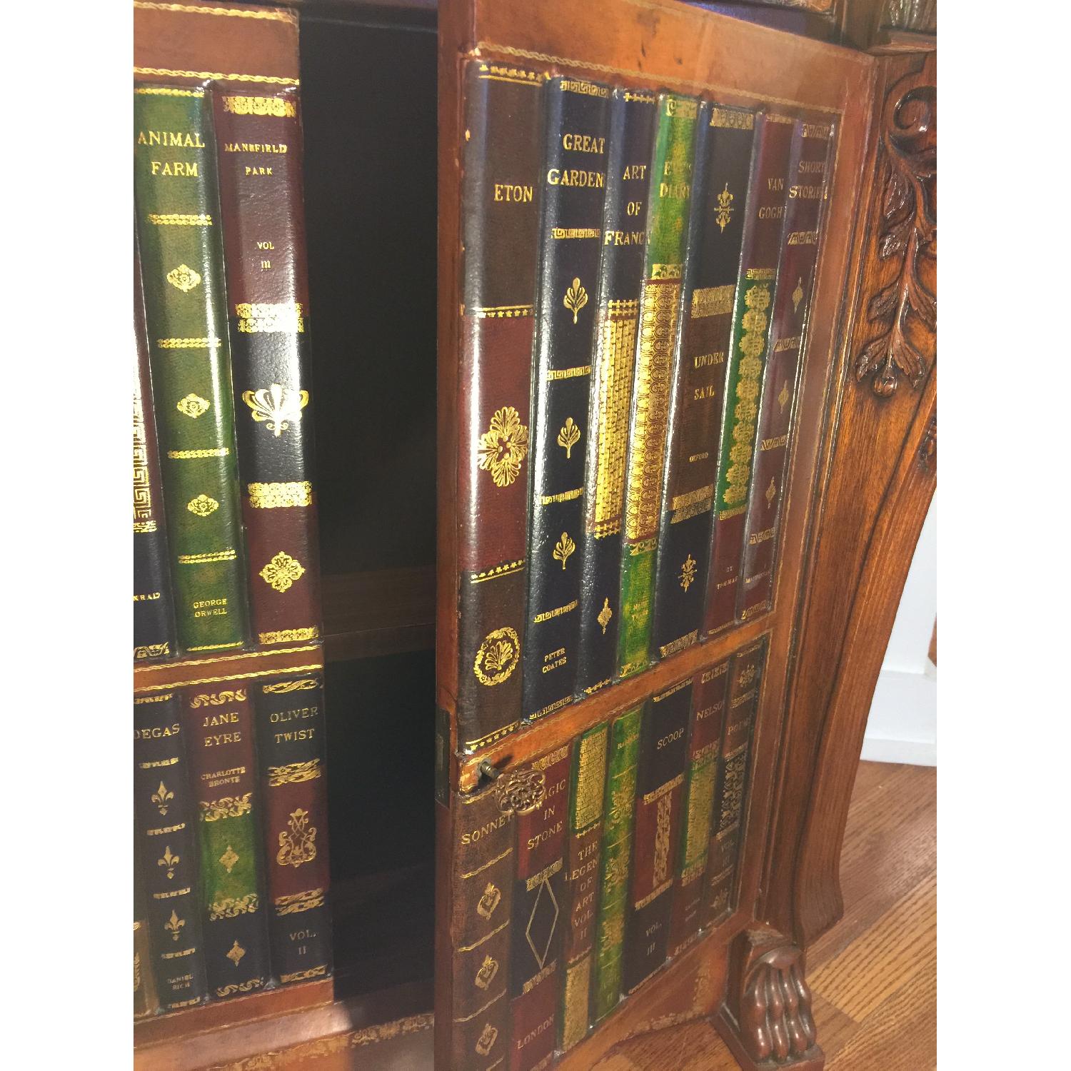 Maitland Smith Hand Made Sold Wood Multi Functional Piece - image-6