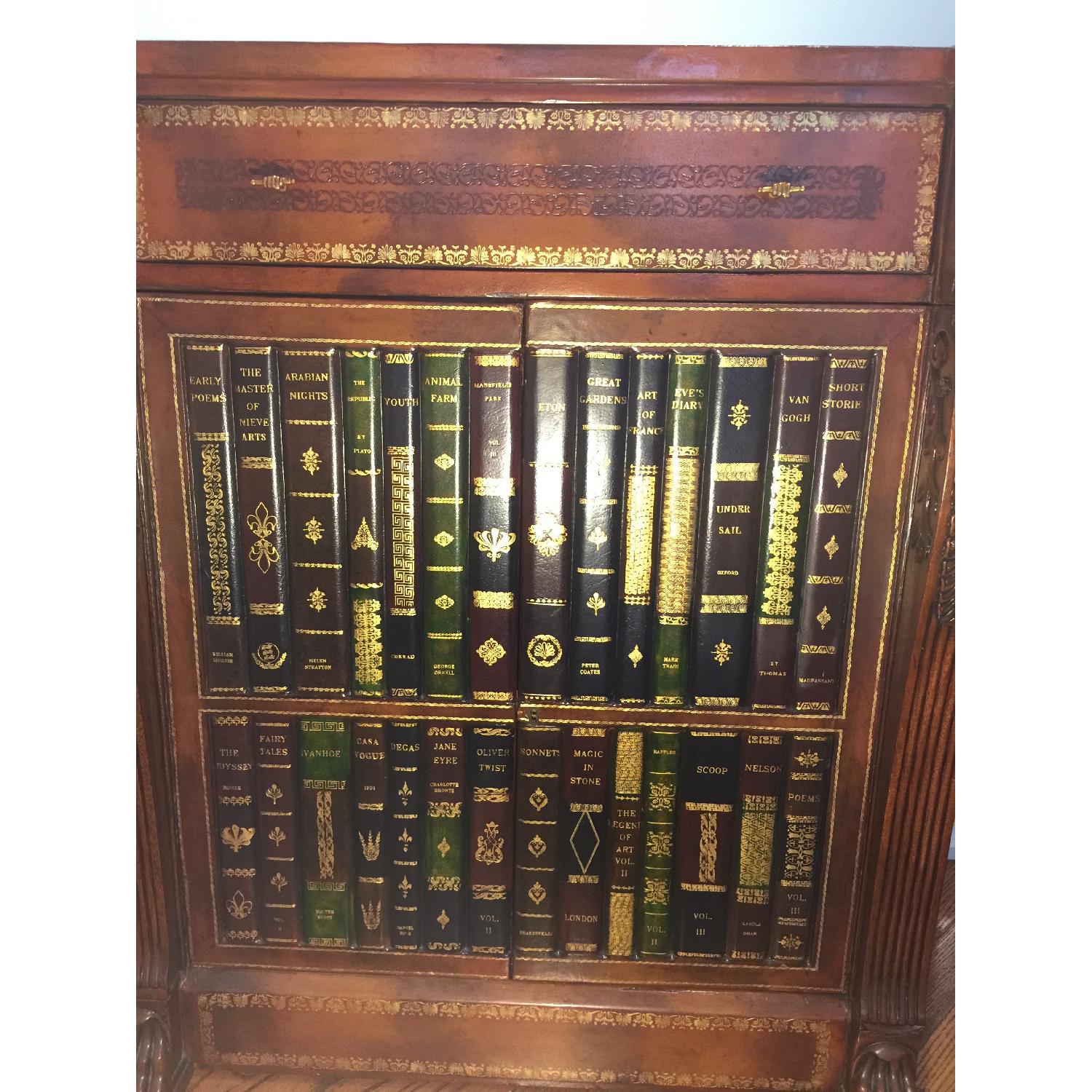 Maitland Smith Hand Made Sold Wood Multi Functional Piece - image-7