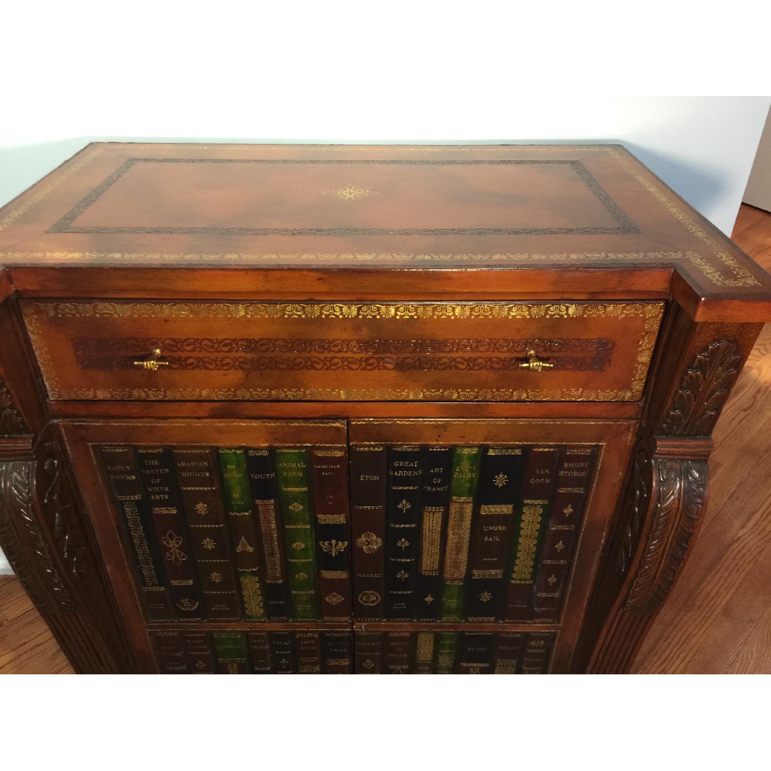 Maitland Smith Hand Made Sold Wood Multi Functional Piece - image-8