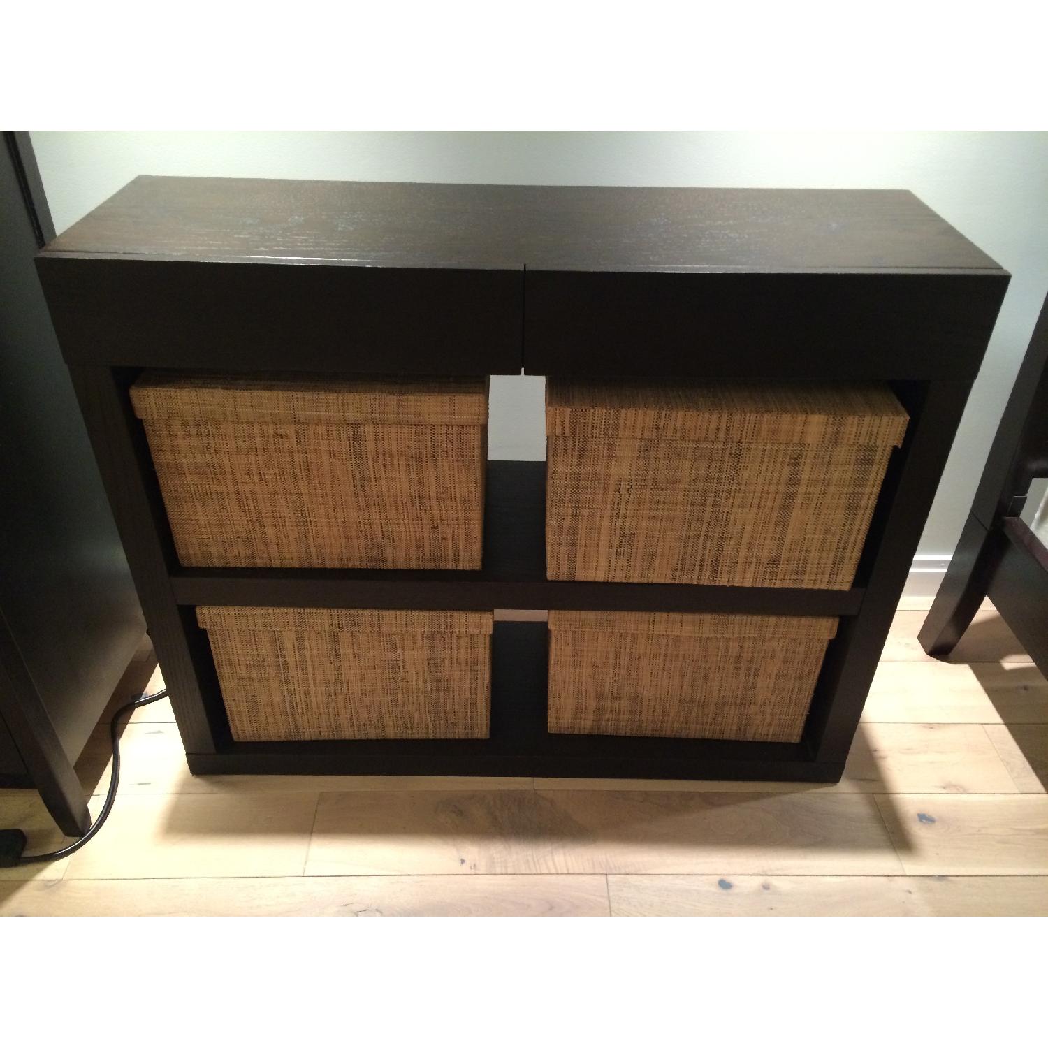 West Elm Bookshelf Console Table - image-2