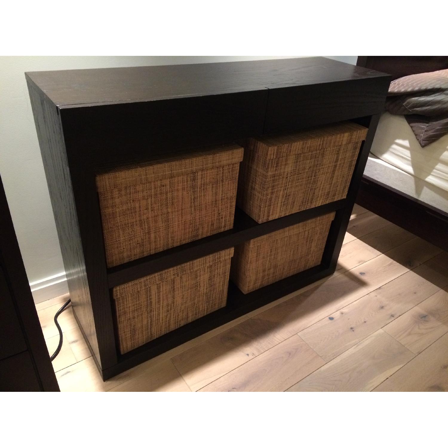 West Elm Bookshelf Console Table