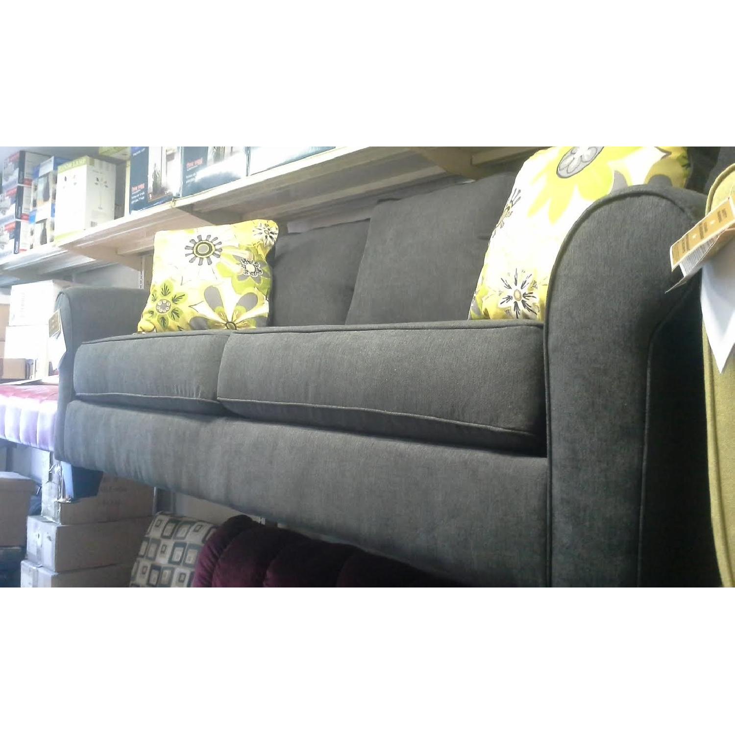 Ashley's Charcoal Sofa - image-2