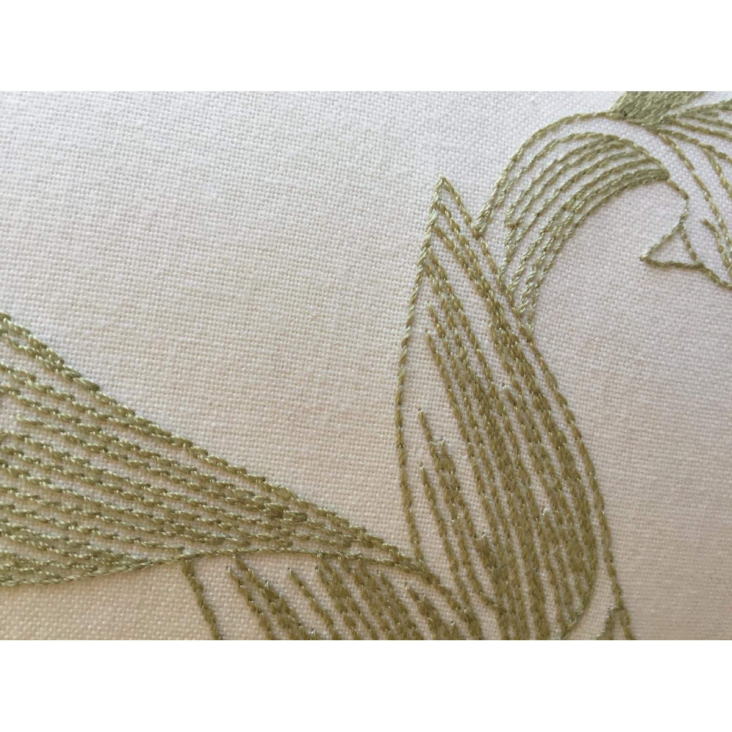 Pottery Barn Embroidered Lampshade - image-2