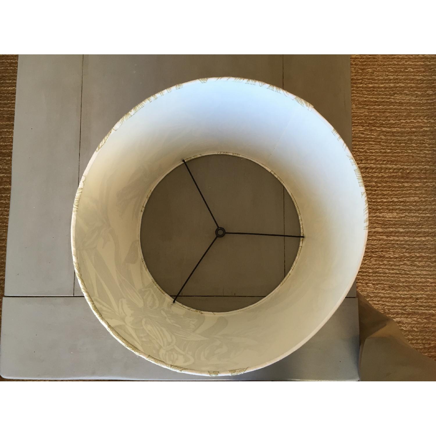 Pottery Barn Embroidered Lampshade - image-3