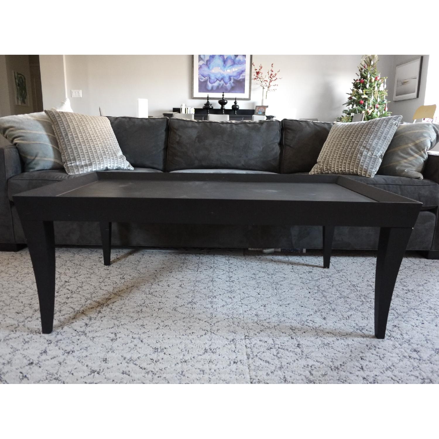 Baronet Large Raised-Edge Coffee Table - image-1