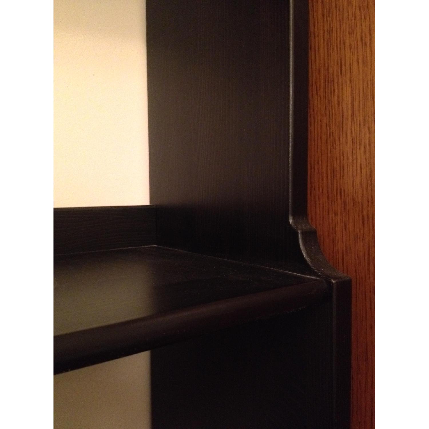 Ikea Lightweight Black Wood Bookcase - image-3