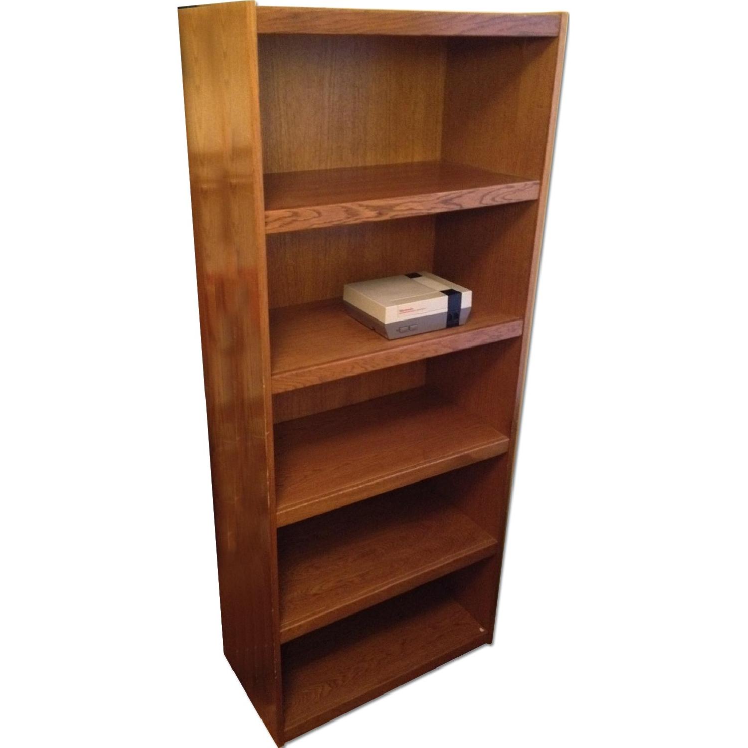 Wood Bookcase - image-0