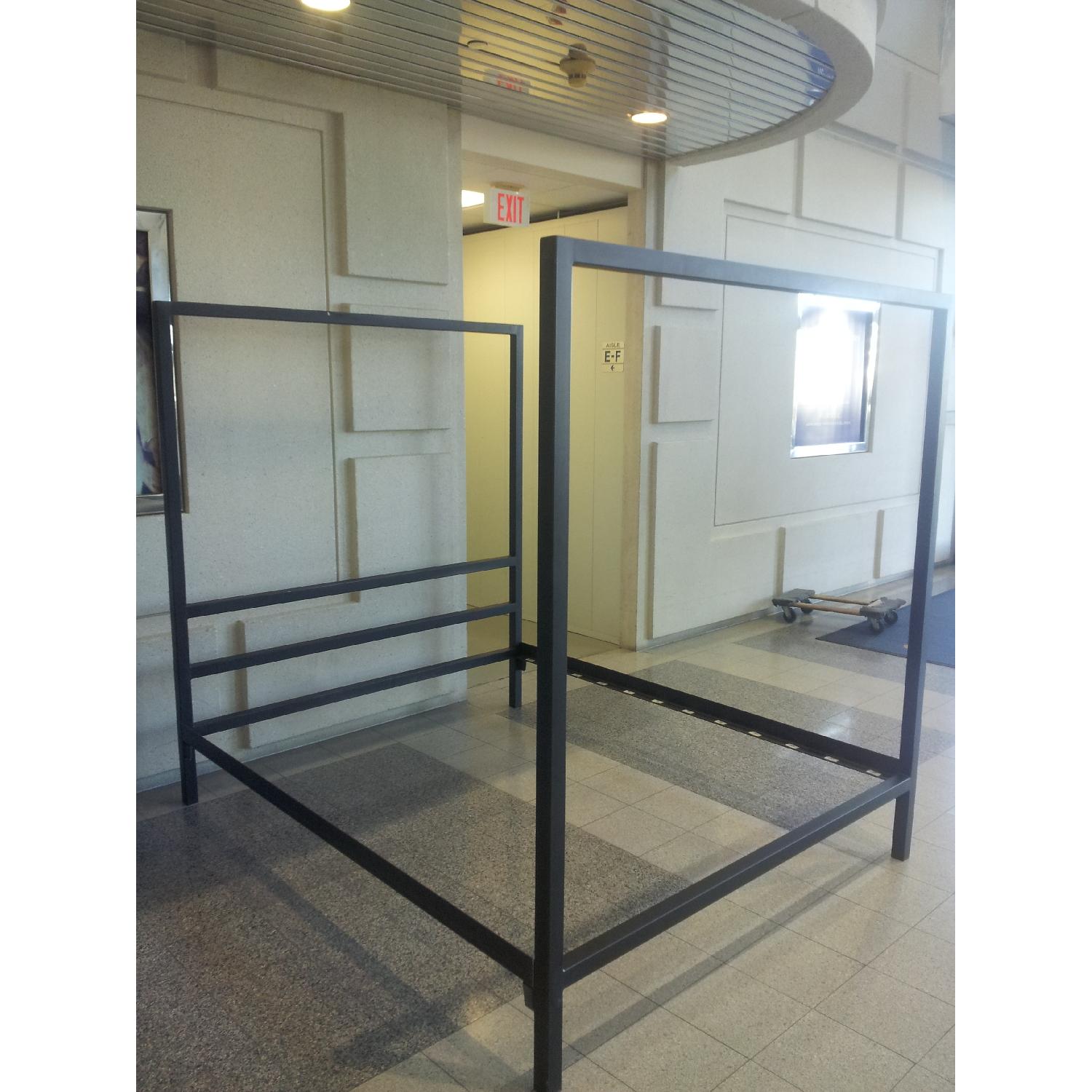 Room & Board King Size Iron Bed - image-3