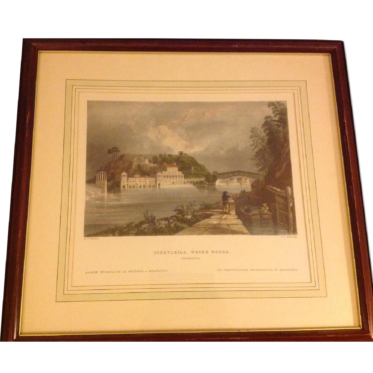 Framed Print of The Schuylkill River - image-0