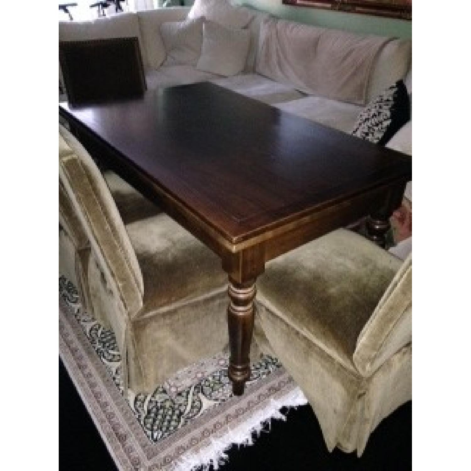 Domain Expandable Wood Dining Table - image-1
