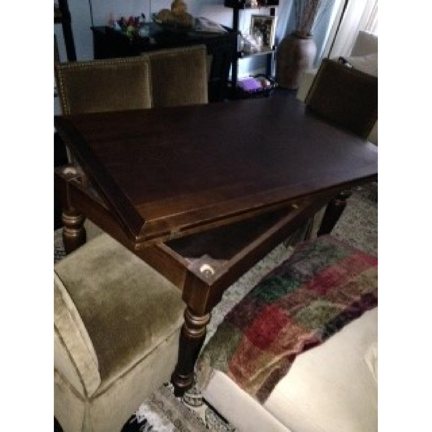 Domain Expandable Wood Dining Table - image-3