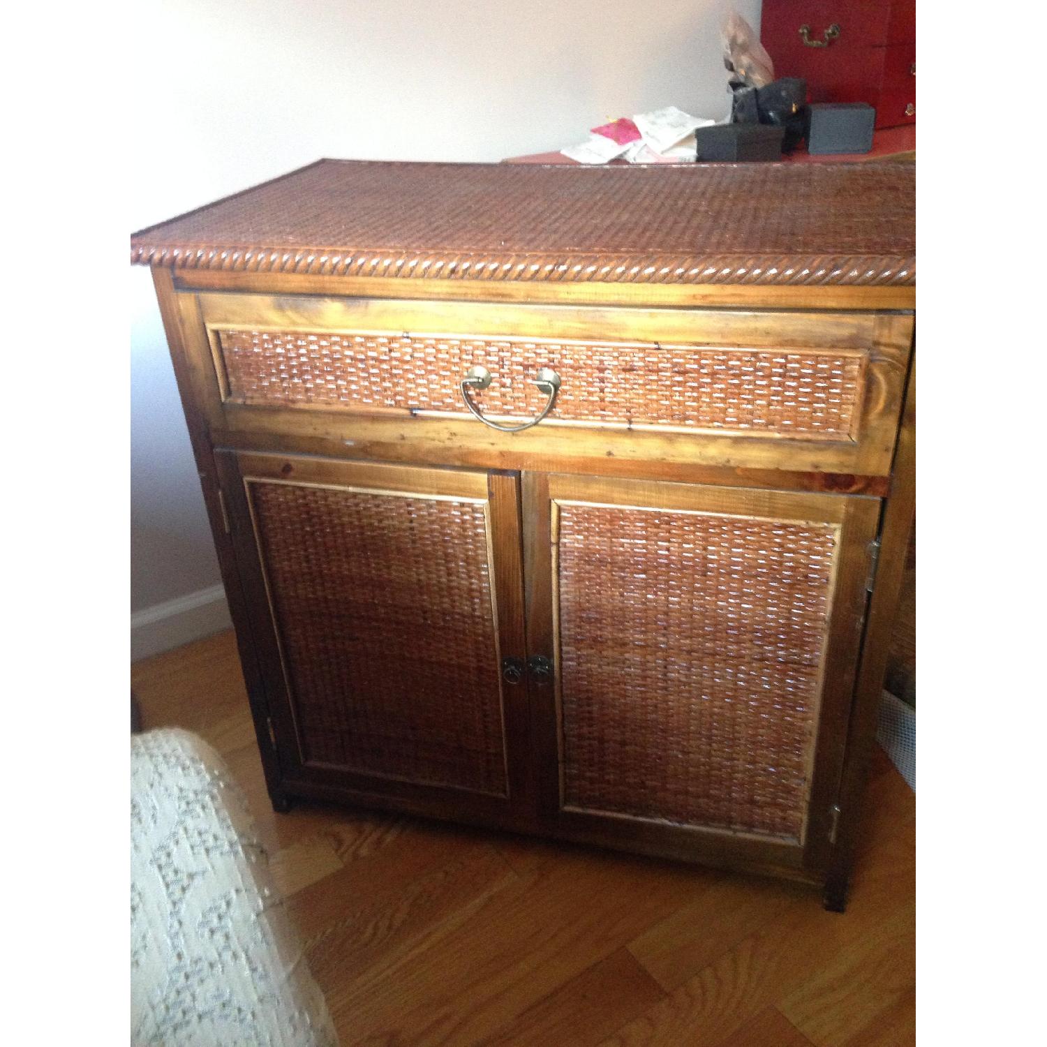 Rattan Storage Trunk - image-2