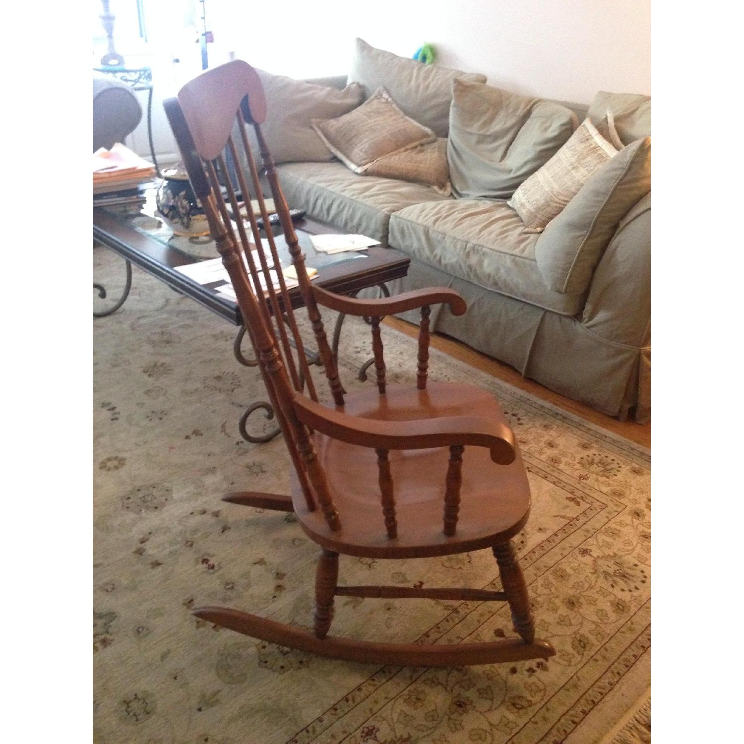 Wooden Rocking Chair - image-5