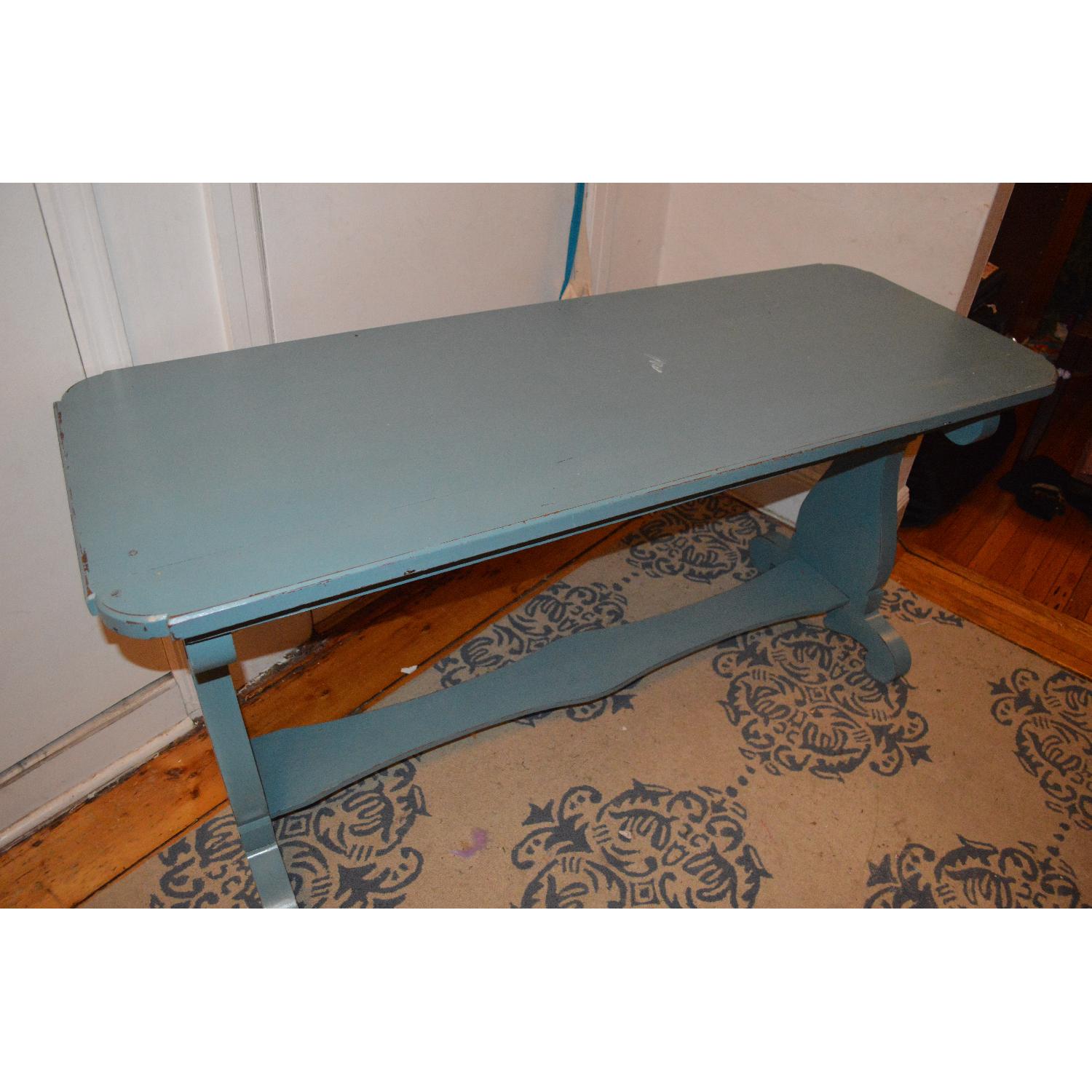 Vintage Painted Dining/Sofa Table - image-2