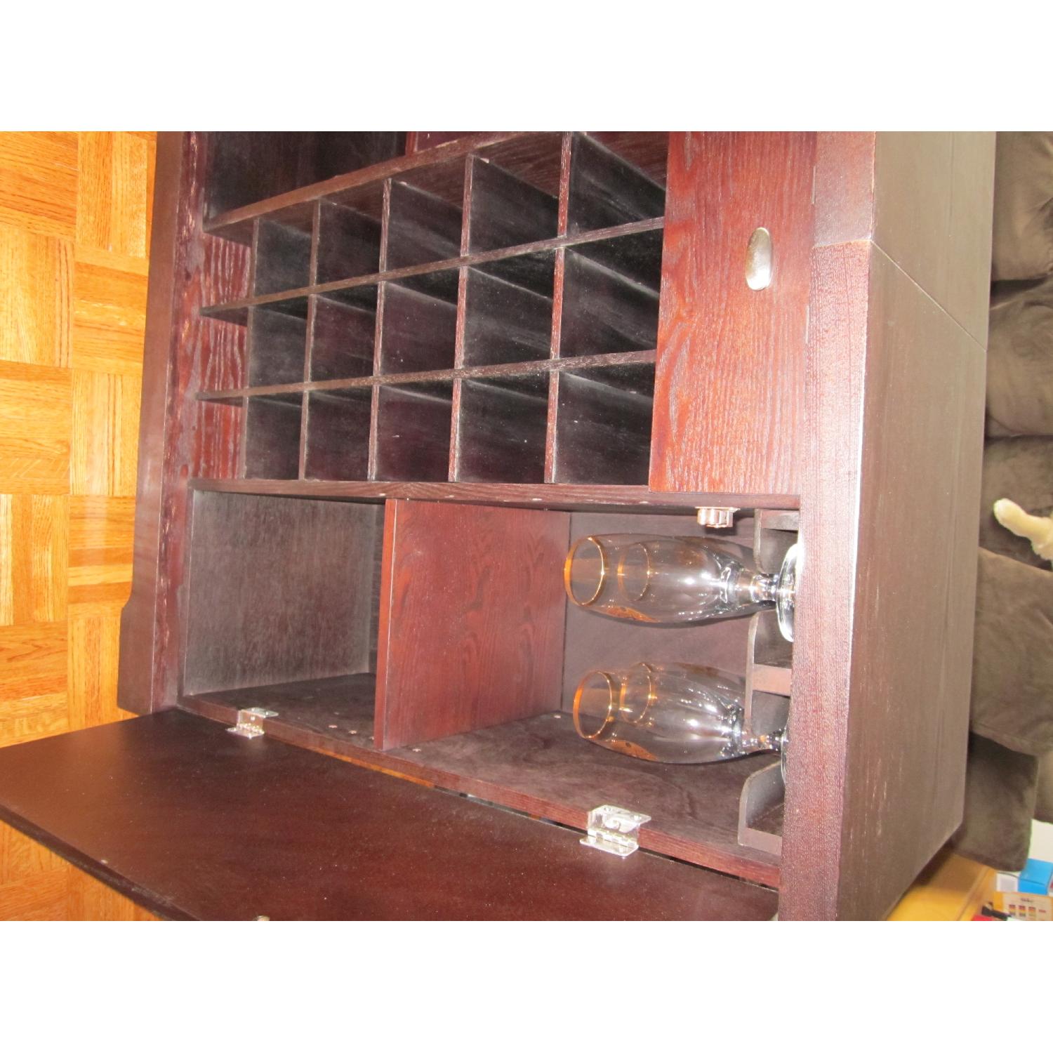 Crate & Barrel Wine Cabinet - image-6