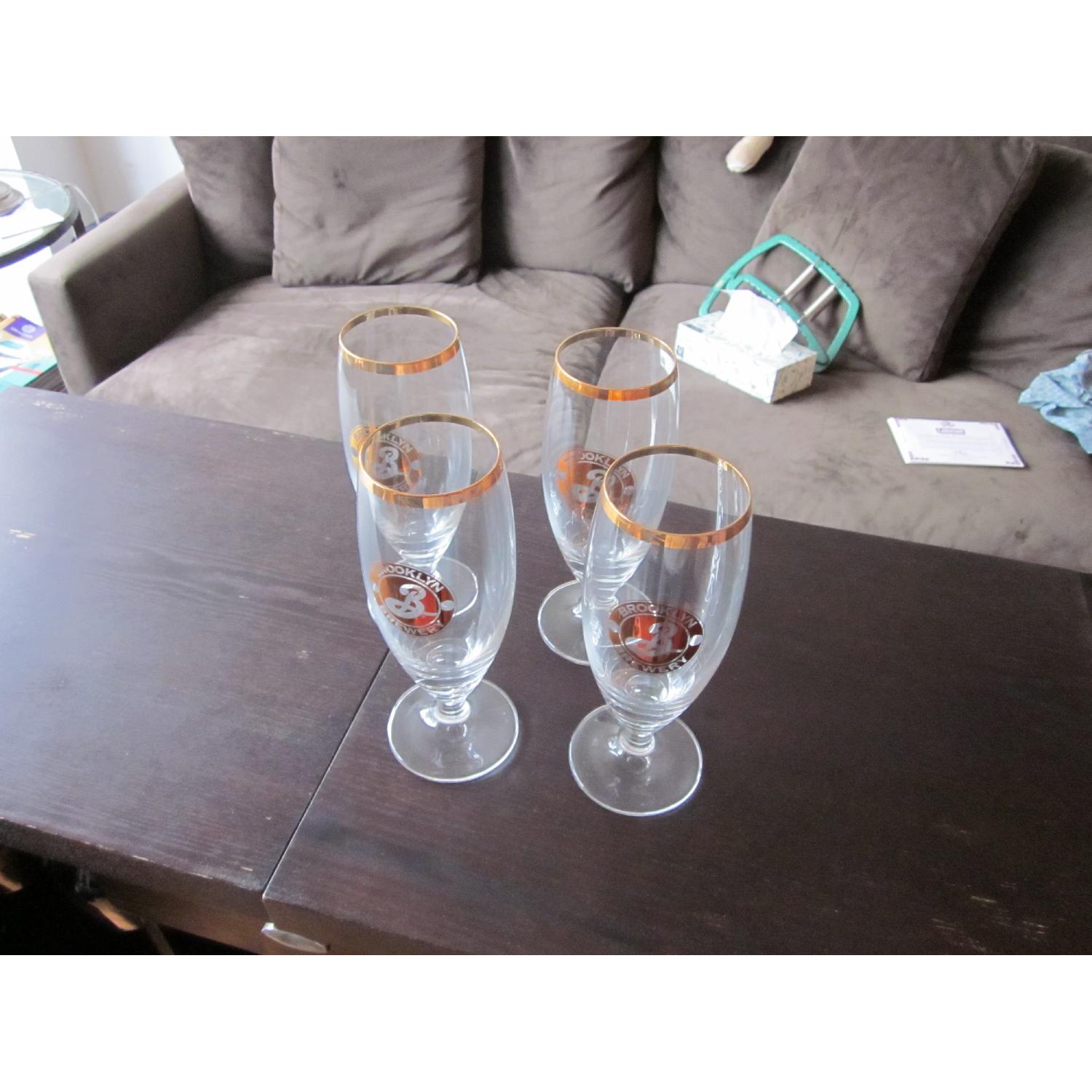 Crate & Barrel Wine Cabinet - image-7