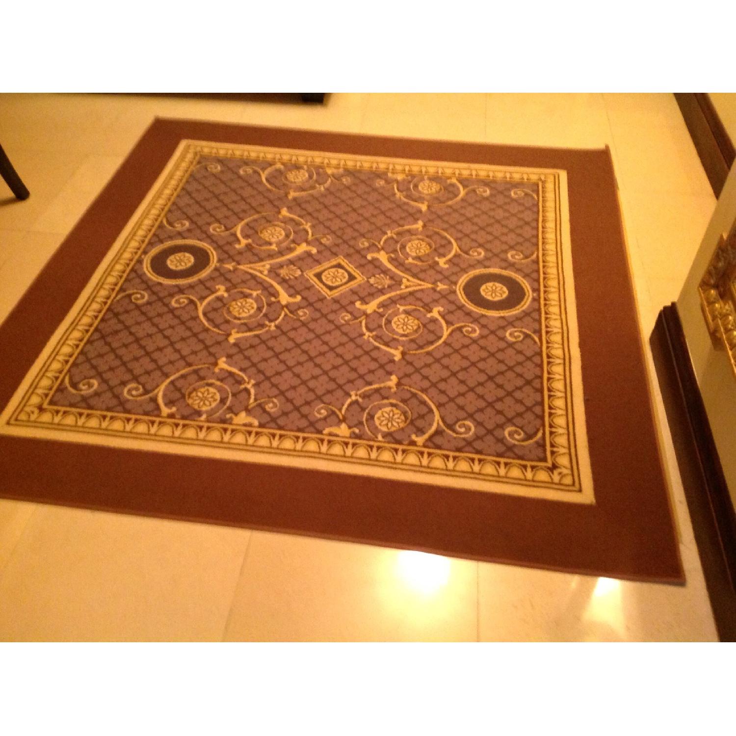 Classic Rug Collection Square Wool Rug - image-1