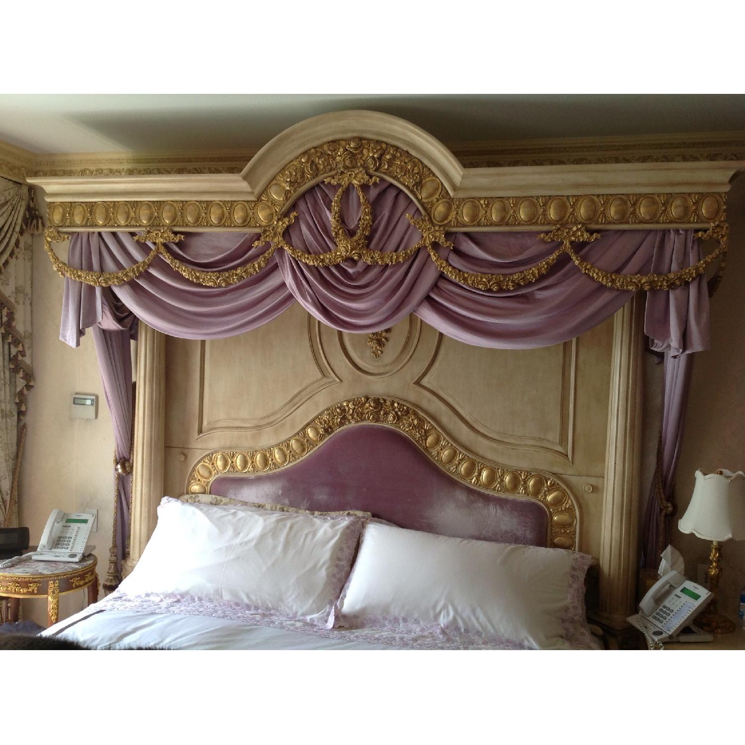 Retired Phyllis Morris DeMedici King Bed with Lights - image-4