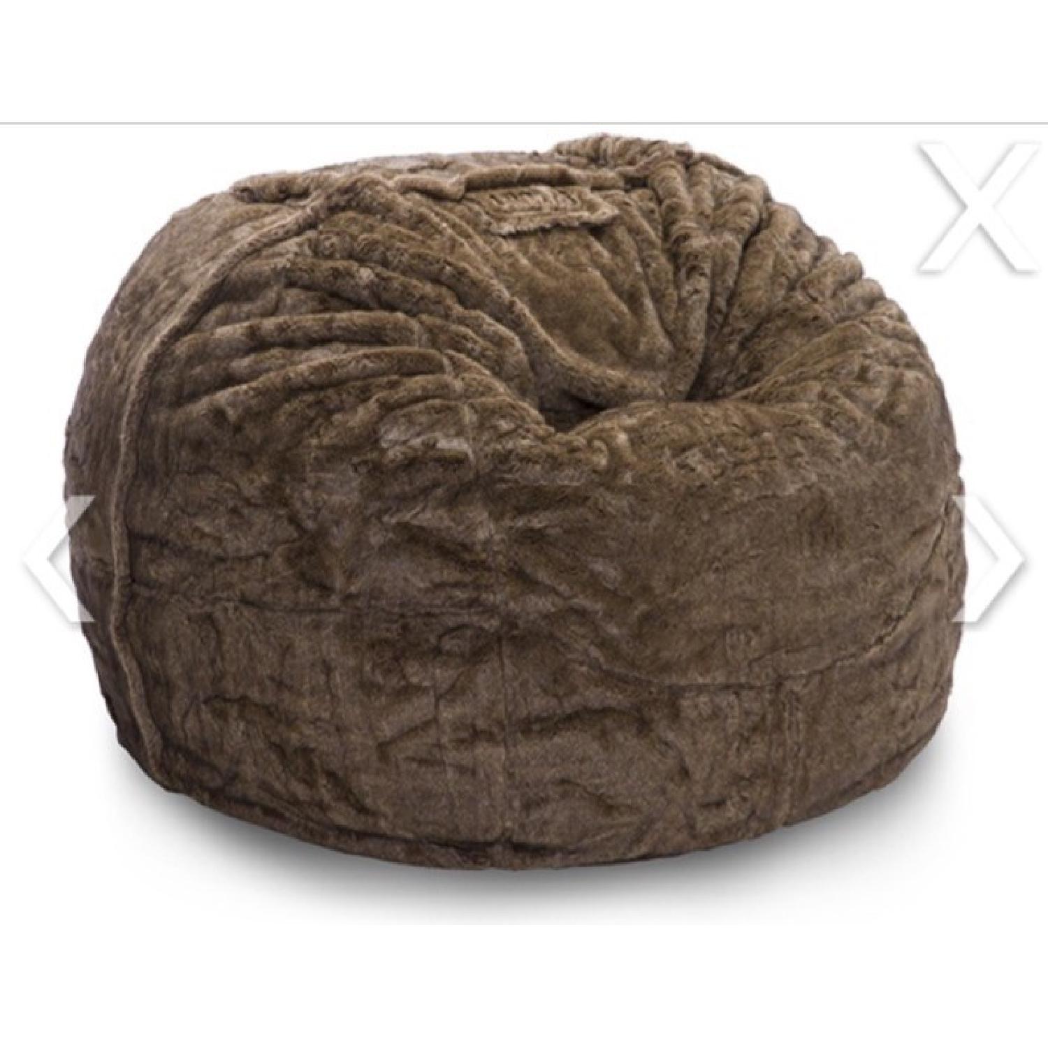 LoveSac Bean Chair & Ottoman - image-1
