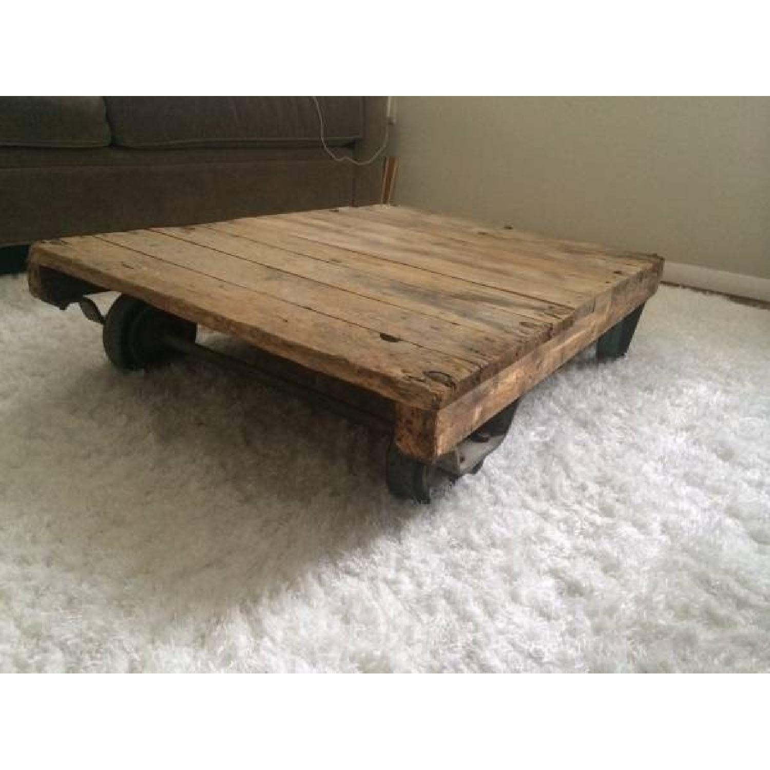 Van Thiel & Co Industrial Cart Coffee Table - image-3