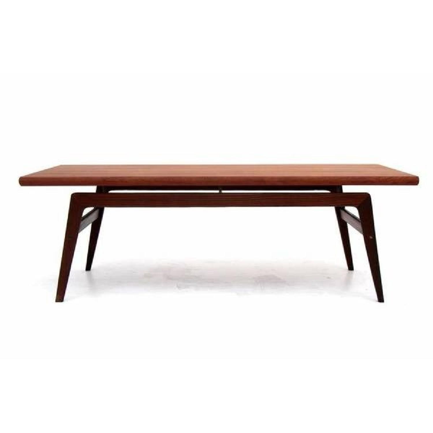 Attr IB Kofod-Larsen Danish Mid-Century Modern Vintage Coffee Table - Thumbnail 2