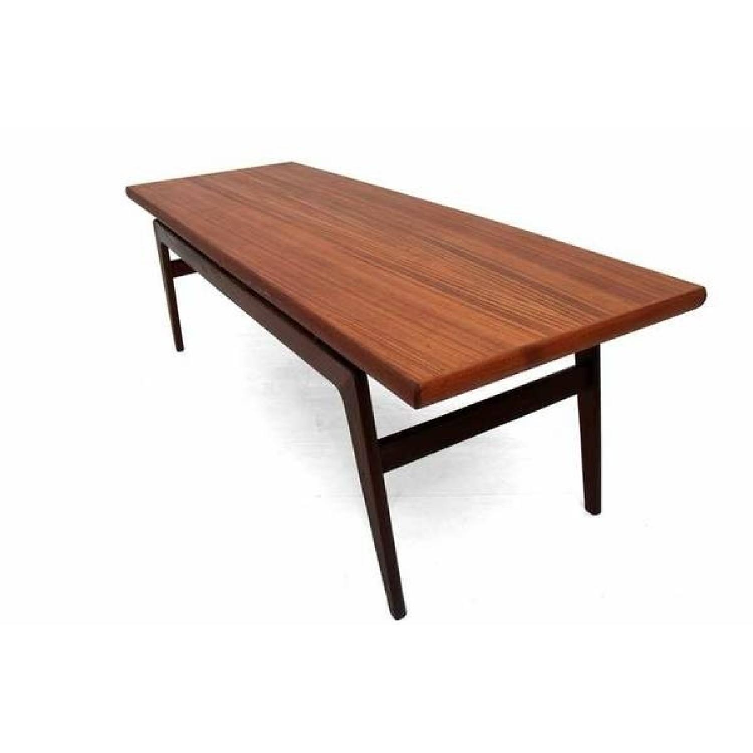 Attr IB Kofod-Larsen Danish Mid-Century Modern Vintage Coffee Table - Thumbnail 4