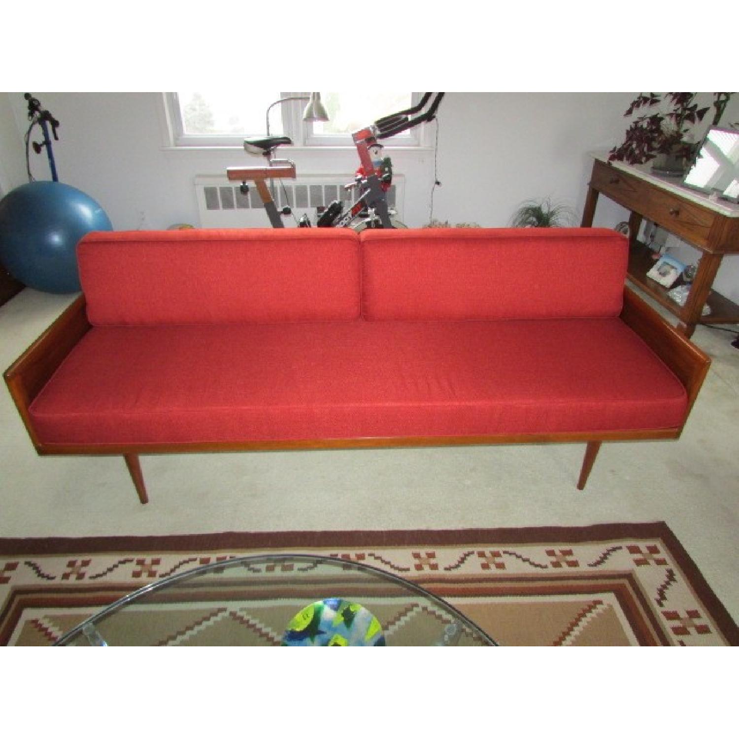 Vintage Couch + Single Seater/Chair - image-2