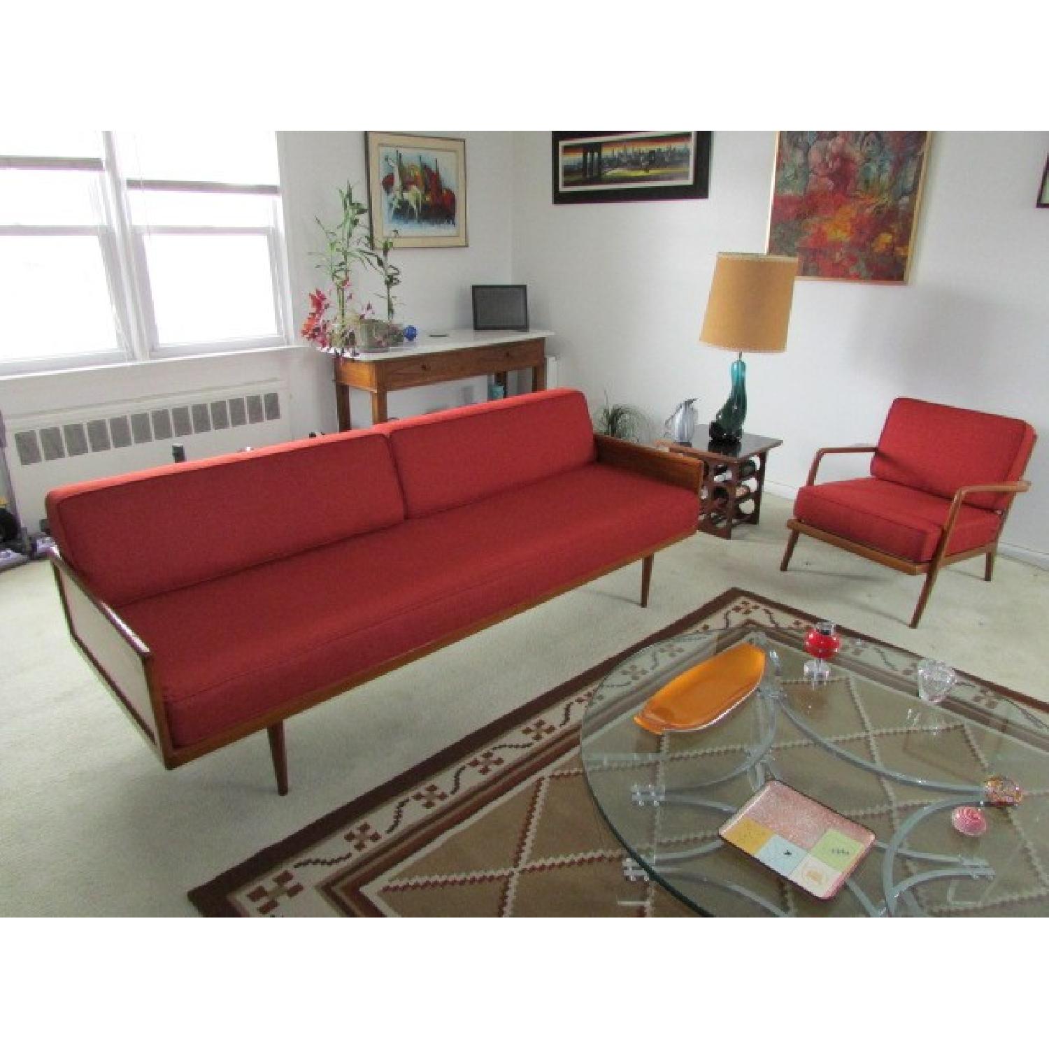 Vintage Couch + Single Seater/Chair - image-12